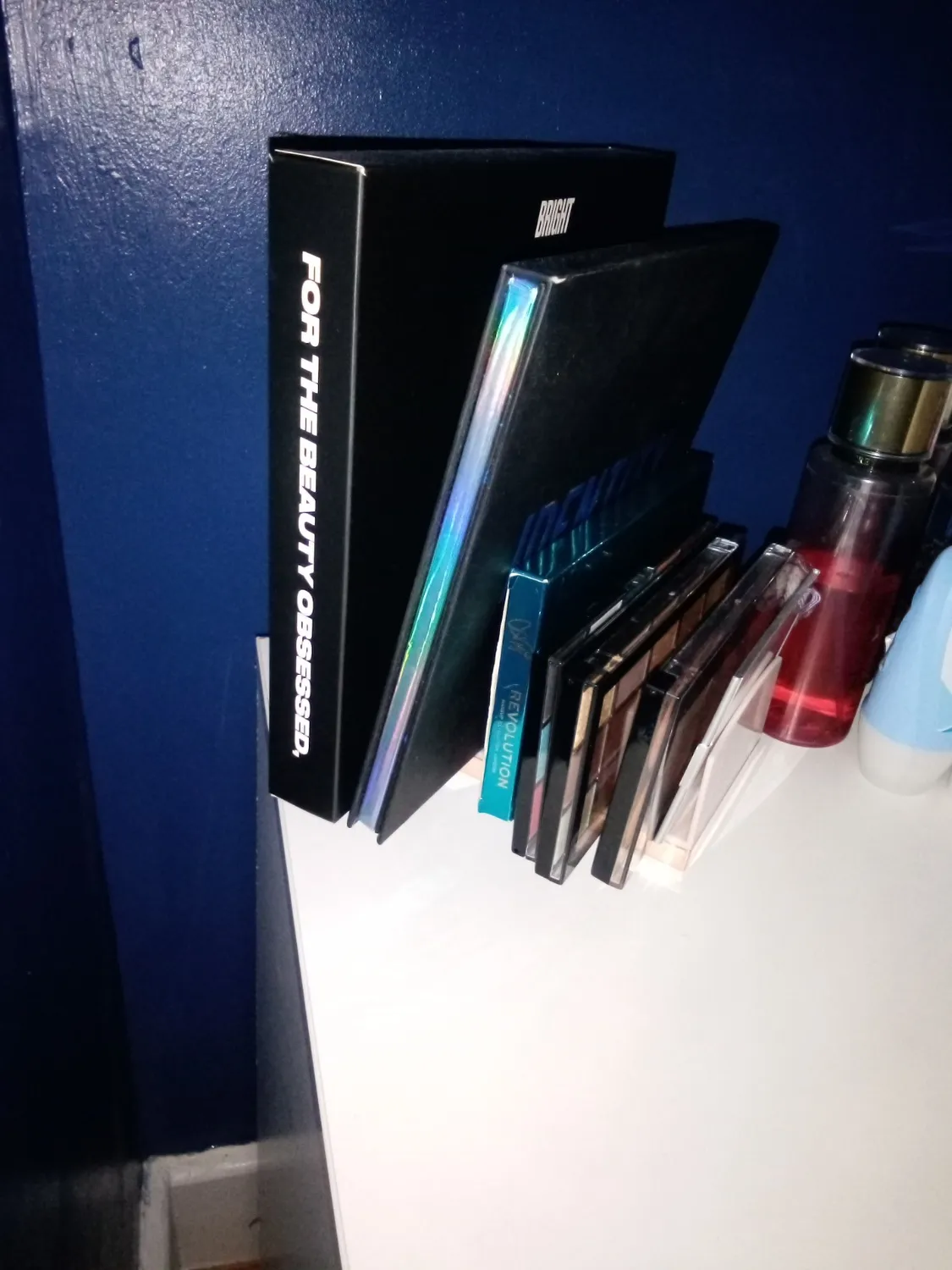 mDesign Kosmetik Organizer Schminkaufbewahrung transparent 5 Fächer