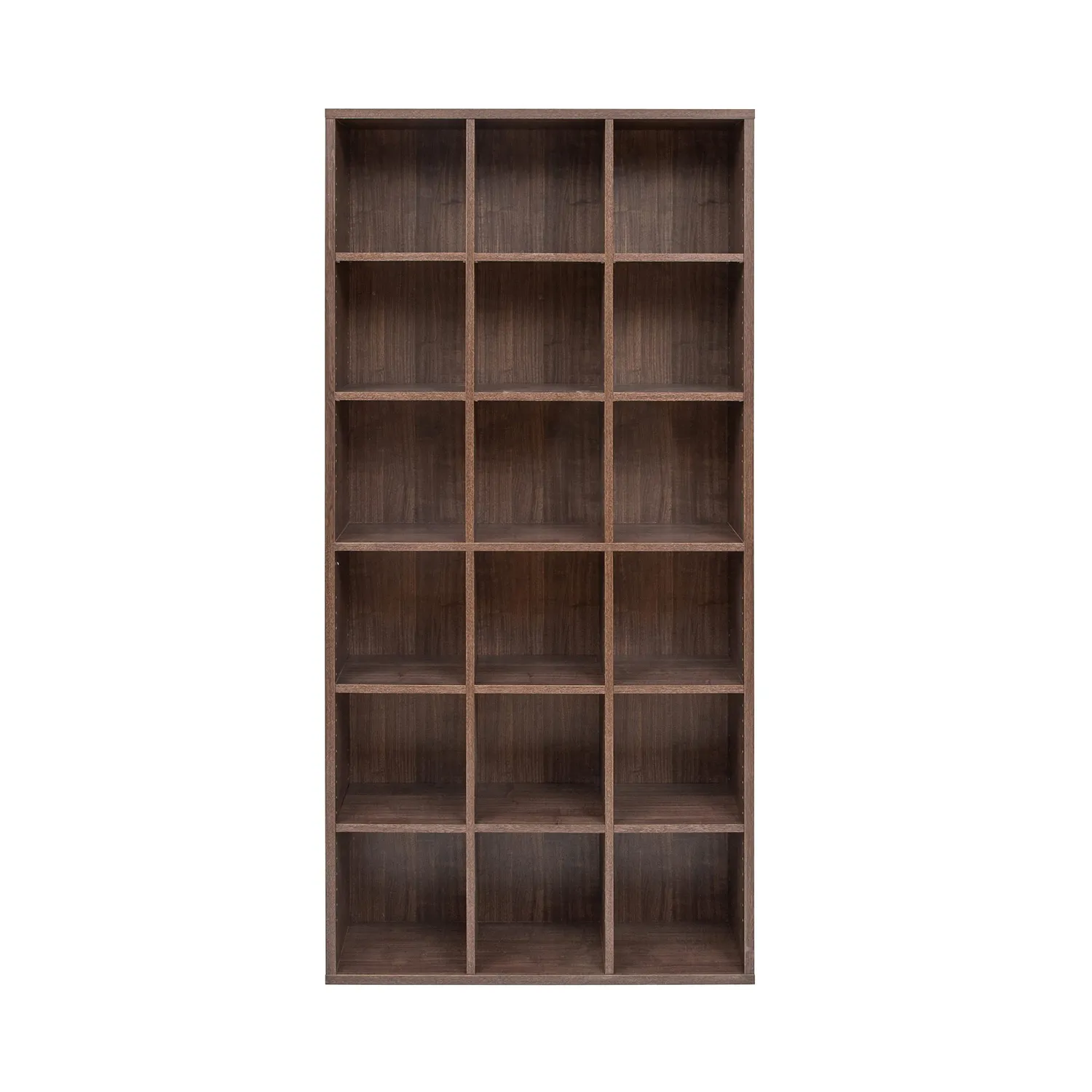 Iris Ohyama BKS-1890 Bücherregal Braun 18 Fächer
