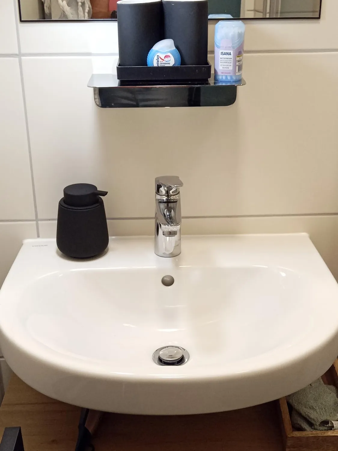 blackswedenhome Silikon-Toilettenbürste schwarz 2er Set matt