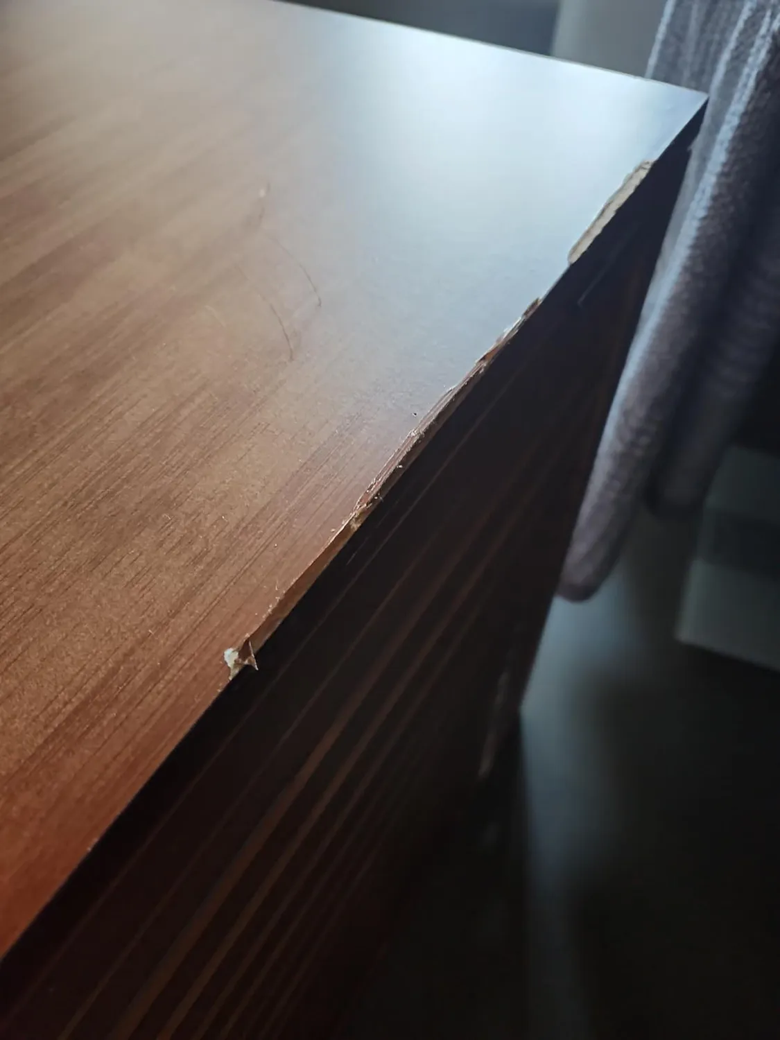 M Design Wäschesortierer Bambus Dunkelbraun Faltbar