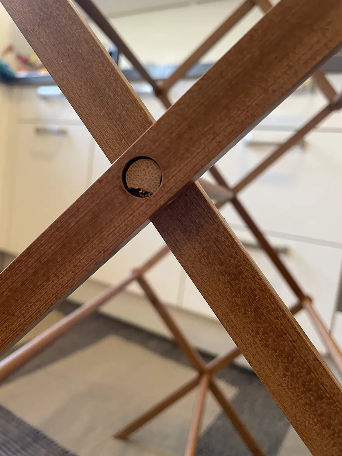mDesign Wäscheständer Bambus Turmtrockner 3 Ebenen naturfarben