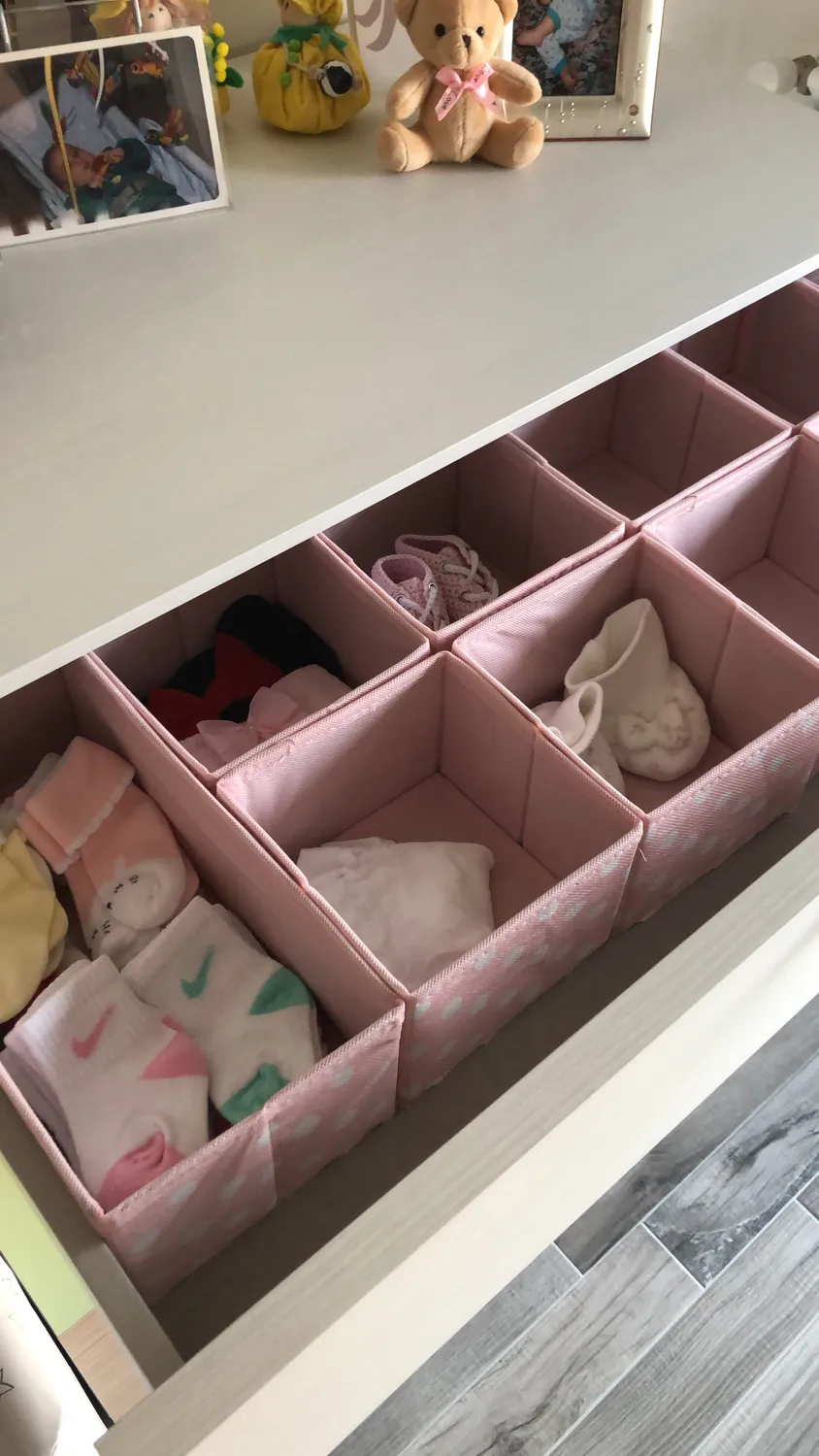 mDesign Aufbewahrungsbox Stoffbox grau Fischgrät 12er-Set
