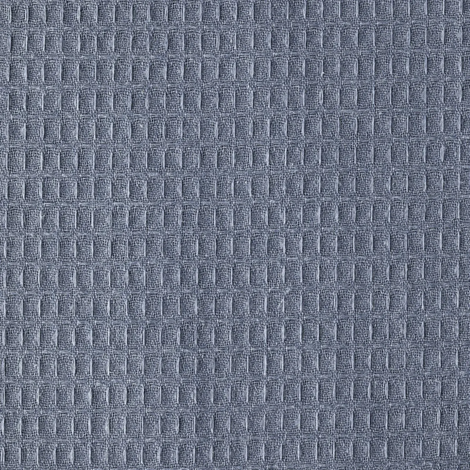 mDesign Luxus Duschvorhang blau 183x183 Waffelmuster