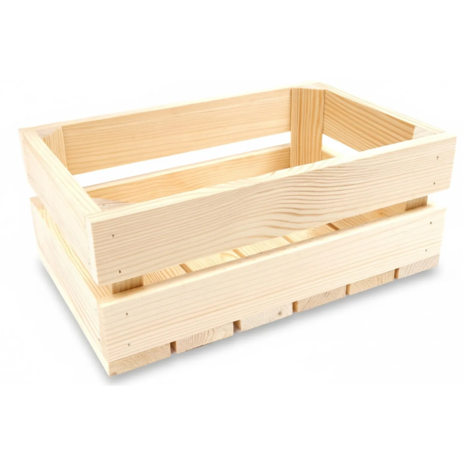 GoodFreshDecor Holzkiste Holzbox 30x15x6 cm unbehandelt