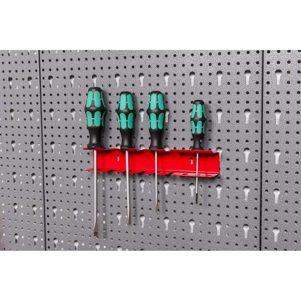 Kreher Hakensortiment 22tlg Lochwandhaken Metall Rot