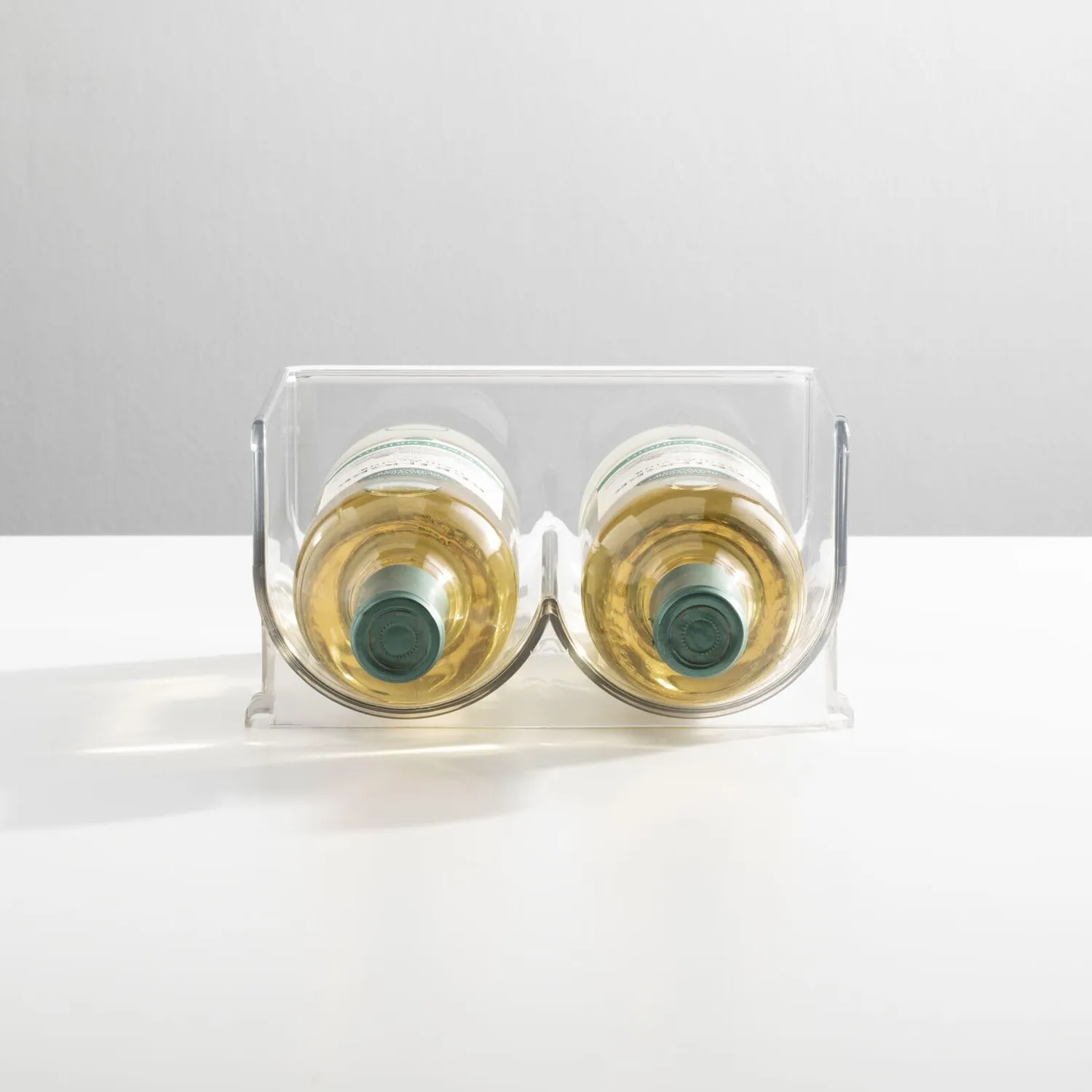M Design Weinständer Flaschenhalter 8 Flaschen transparent