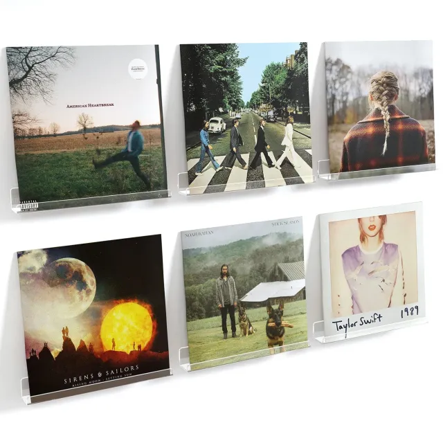 Lifewit Wandregal schwebend 6er Pack weiß