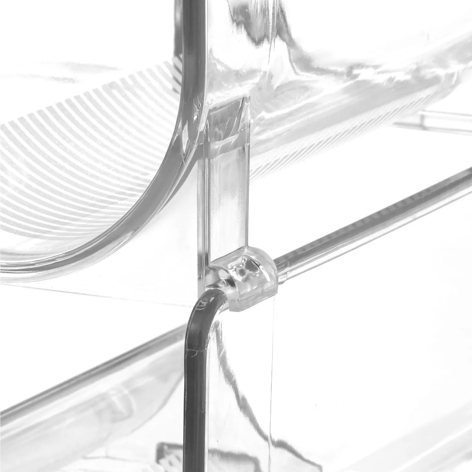 M Design Weinständer Flaschenhalter 8 Flaschen transparent