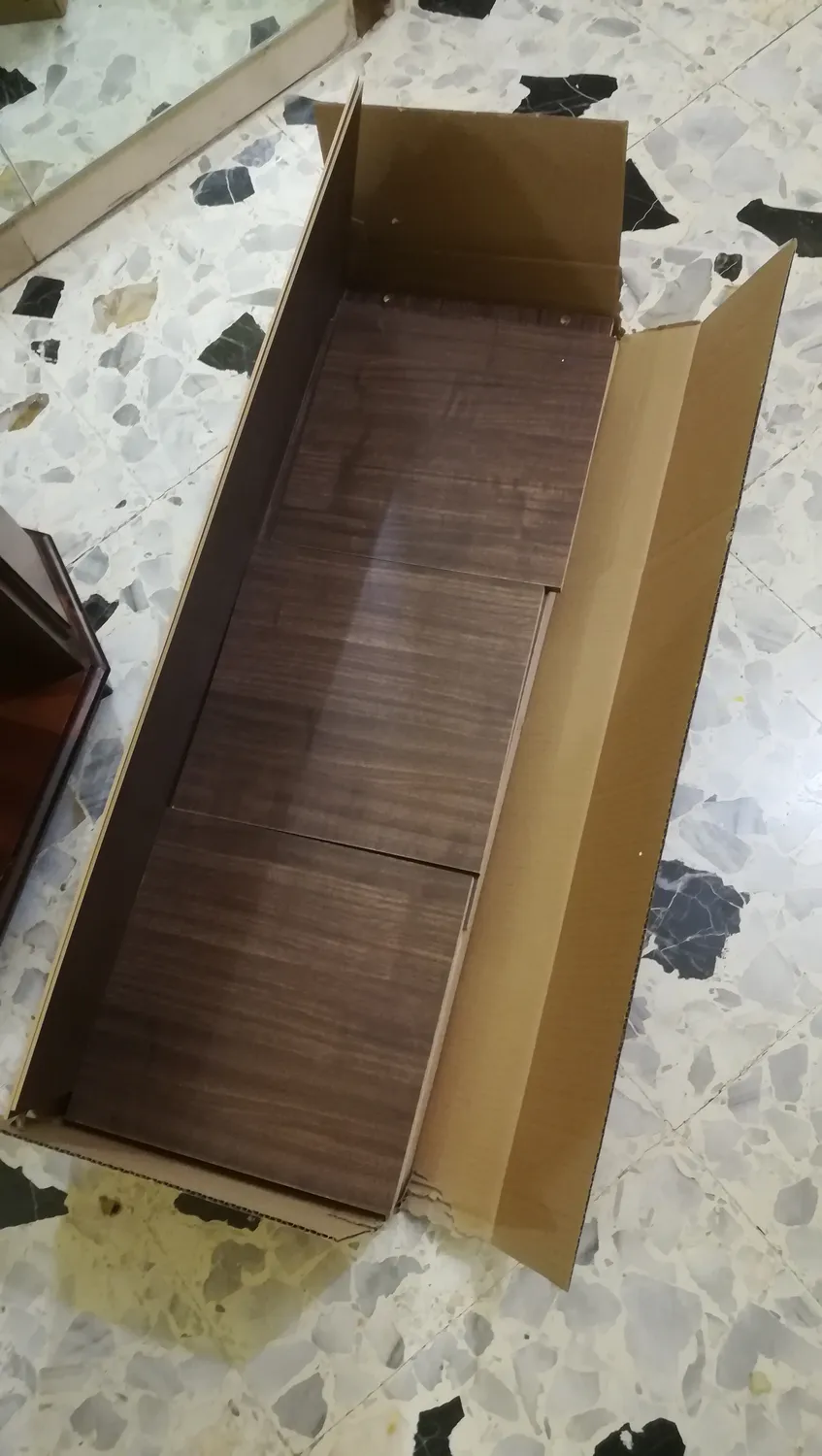 Iris Ohyama 2 Würfel Bücherregal braun 40cm offen platzsparend