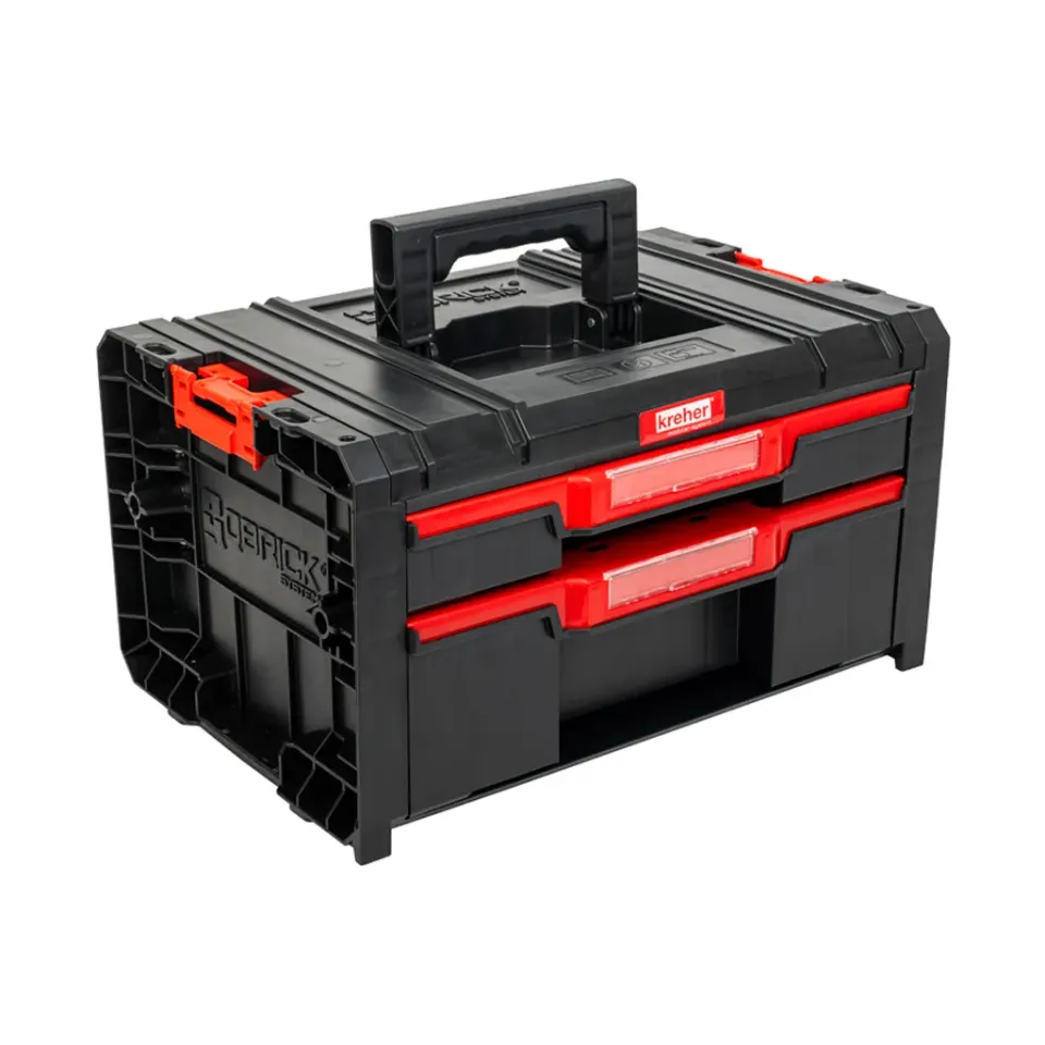 Kreher Q-Brick Pro Drawer2 Werkzeugbox 2 Schubladen
