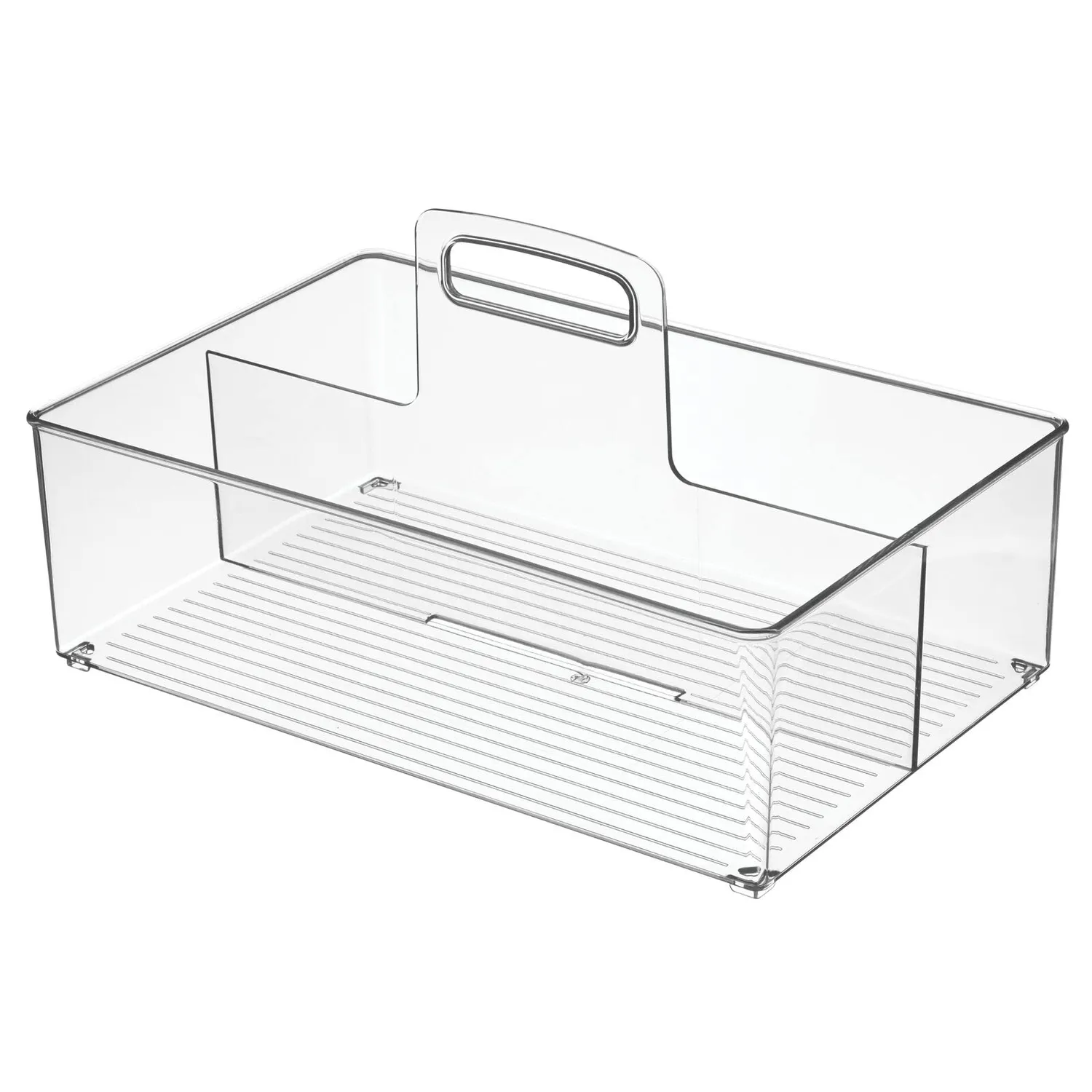 mDesign Putzmittel-Caddy mit Griff durchsichtig Einzelpack