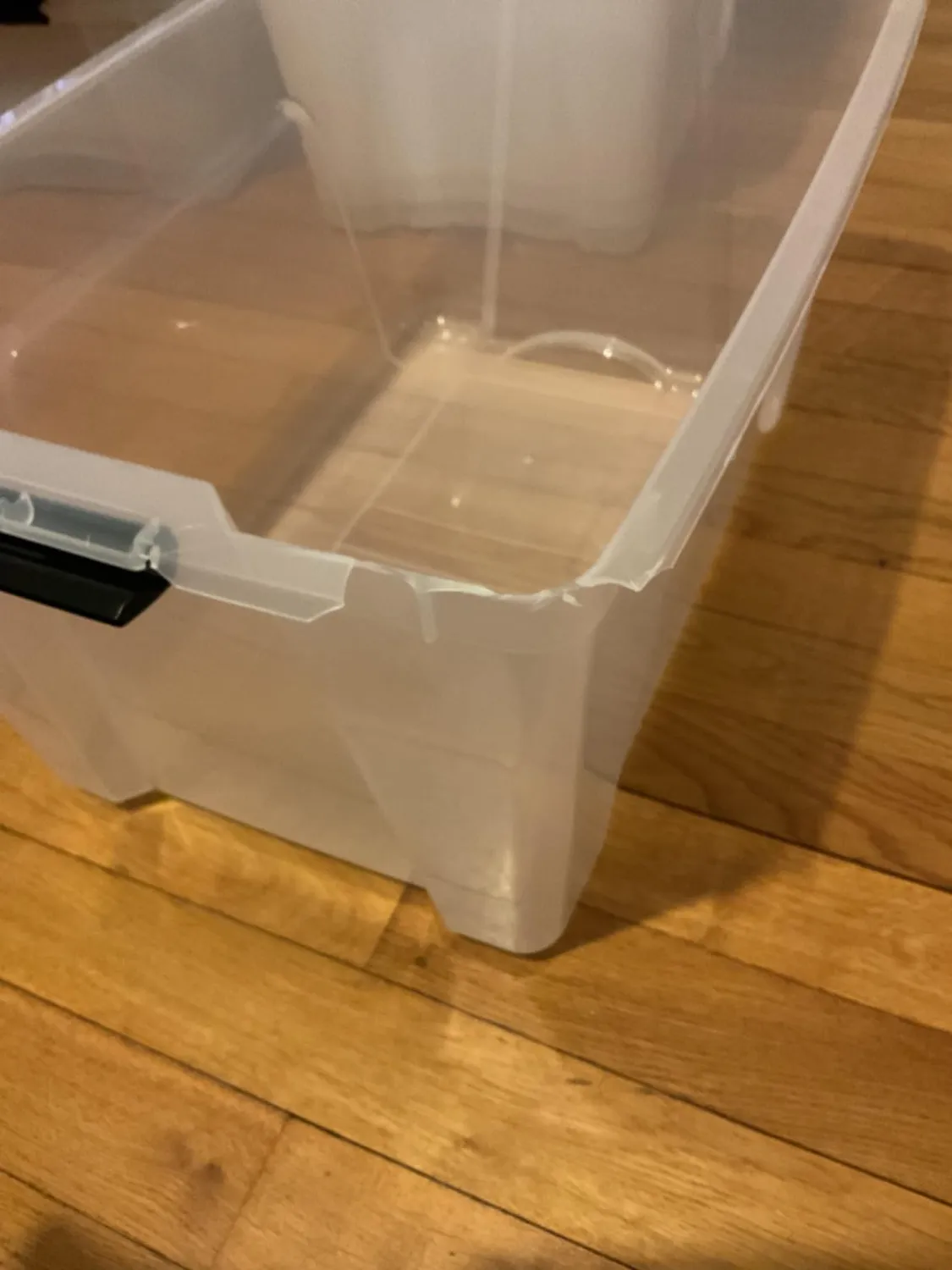 Iris Ohyama NTB-15 Aufbewahrungsbox Silber 15L 3er-Set stapelbar