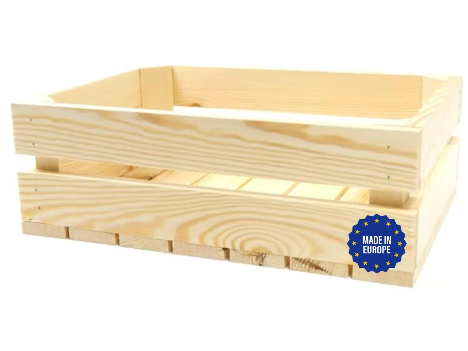 GoodFreshDecor Holzkiste Holzbox 30x15x6 cm unbehandelt