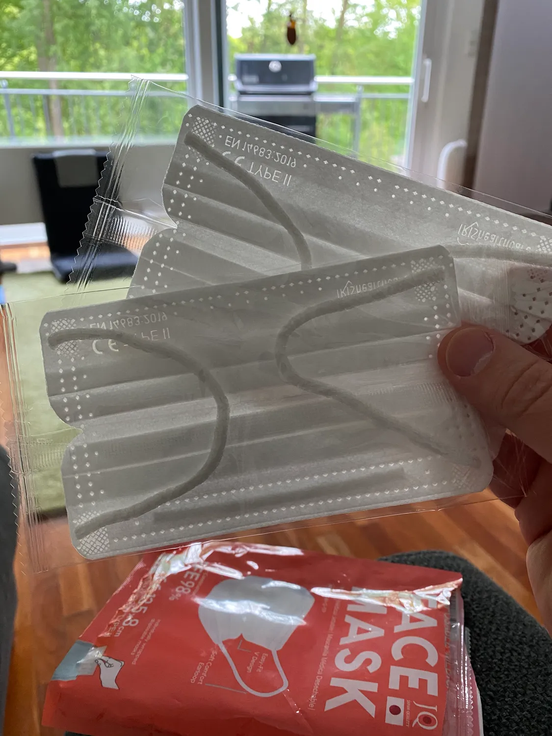 Iris Ohyama Mask PK Einwegmaske Größe S Weiß 105 Stück