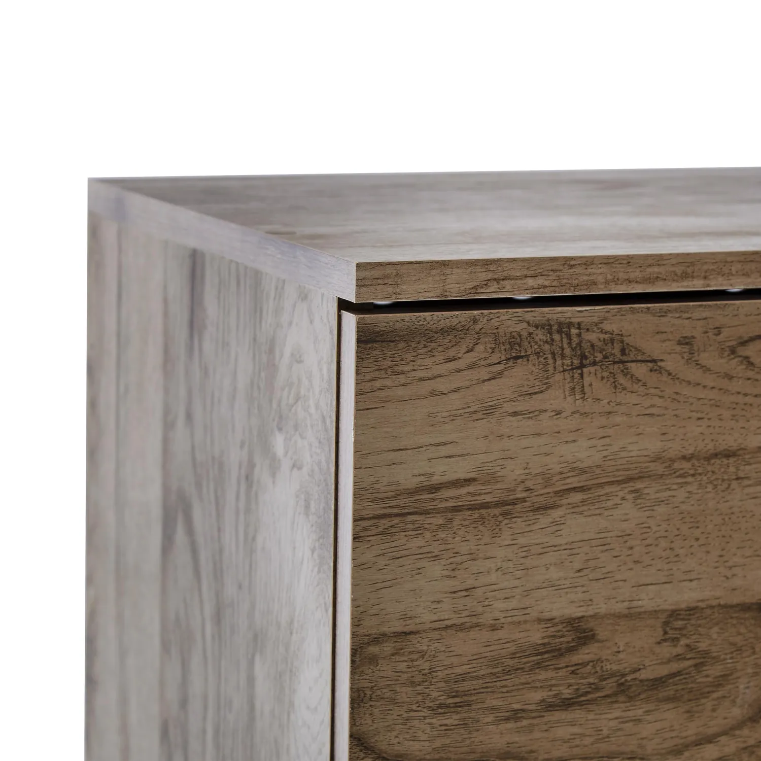 Iris Ohyama SR-6035 Schuhschrank 18 Paare aschbraun Holz