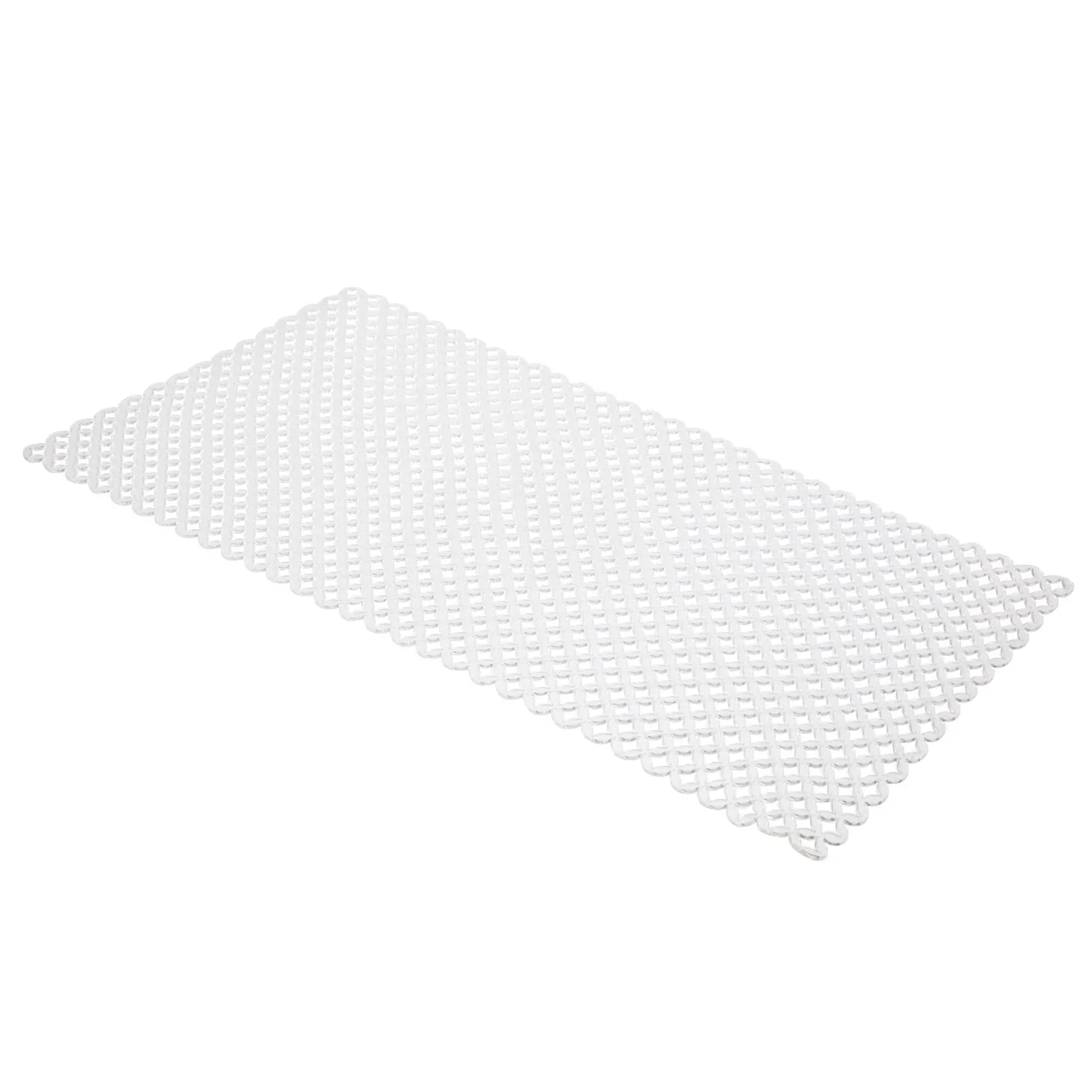 mDesign Starry Spülbeckenmatte transparent 2er-Set extragroß