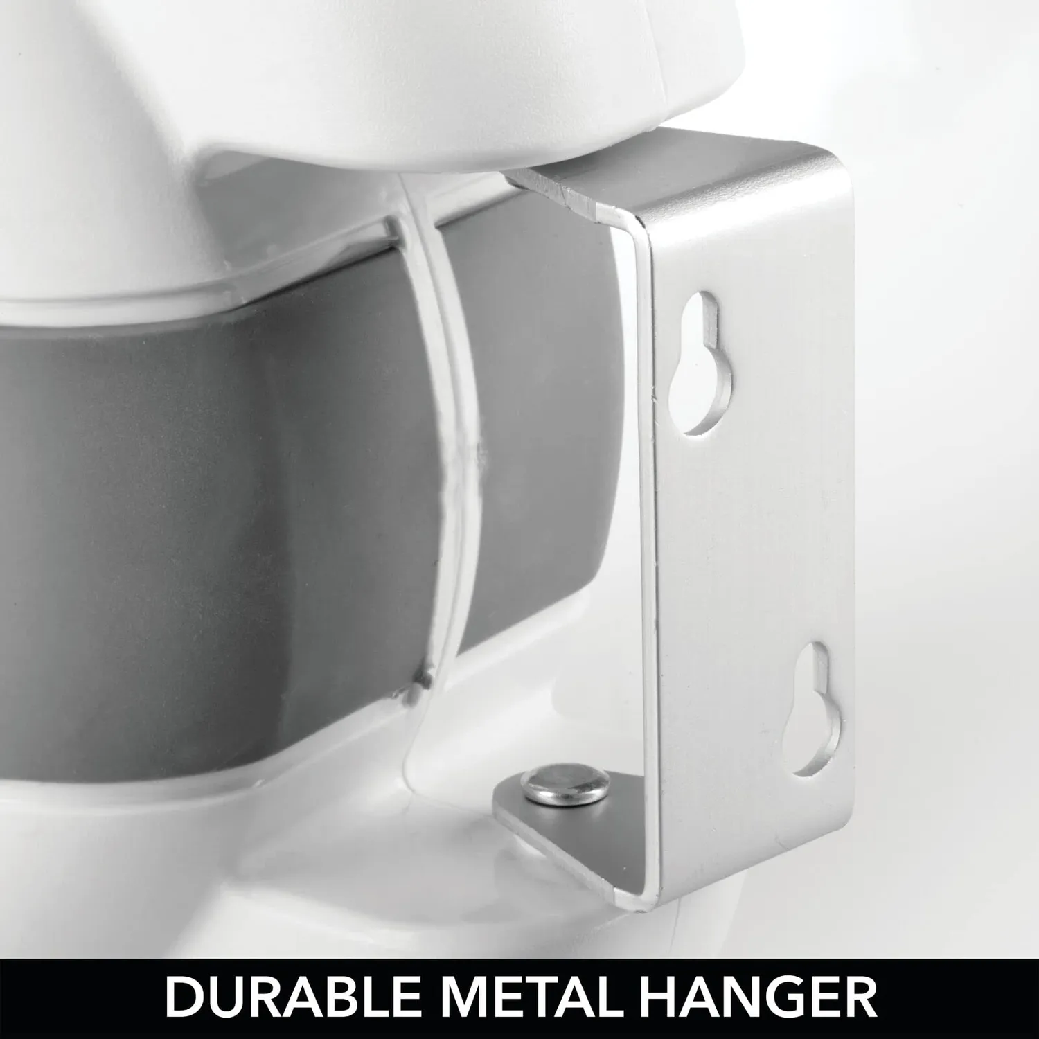 mDesign Wäscheleine ausziehbar weiß 12,8 m Wandtrockner