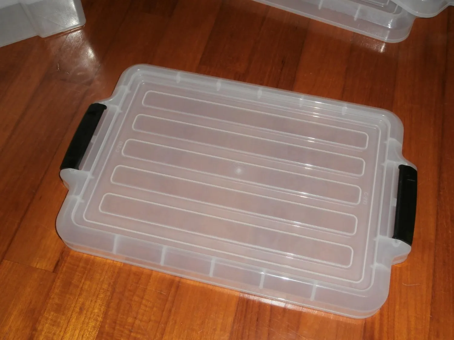 Iris Ohyama SK-210 Box 21L 3er-Set klar mit Deckel