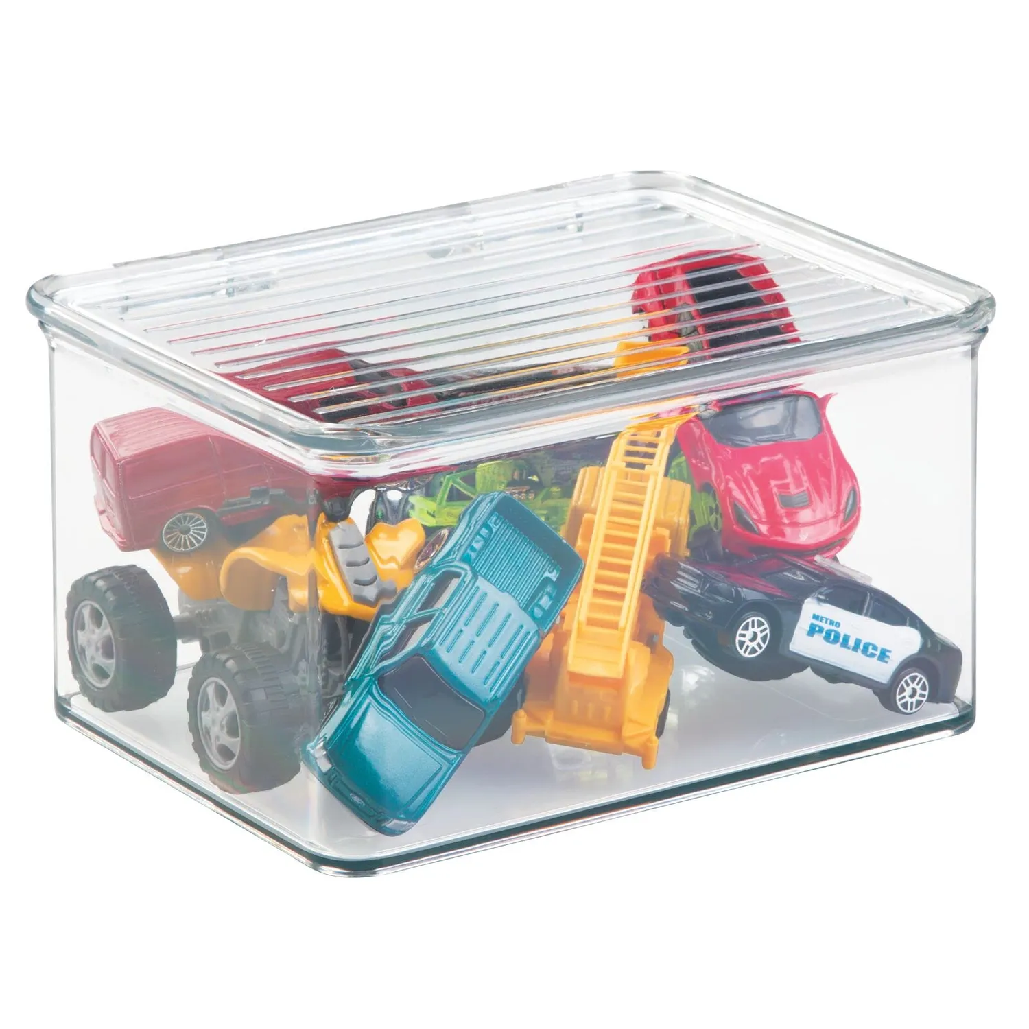 M Design Aufbewahrungsbox Deckel transparent stapelbar
