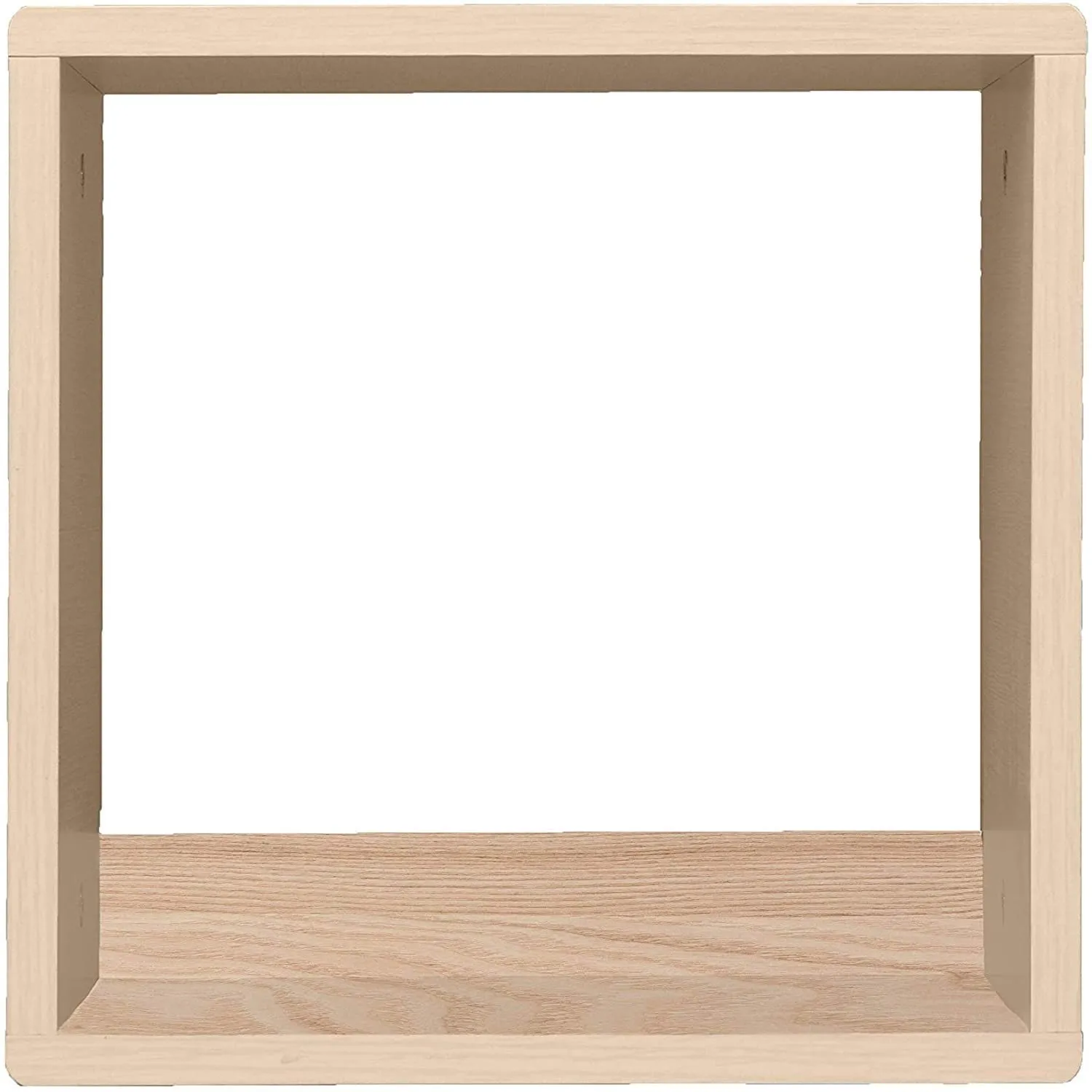 Iris Ohyama QR Box QR-34 Regalwürfel hellbraun Holz