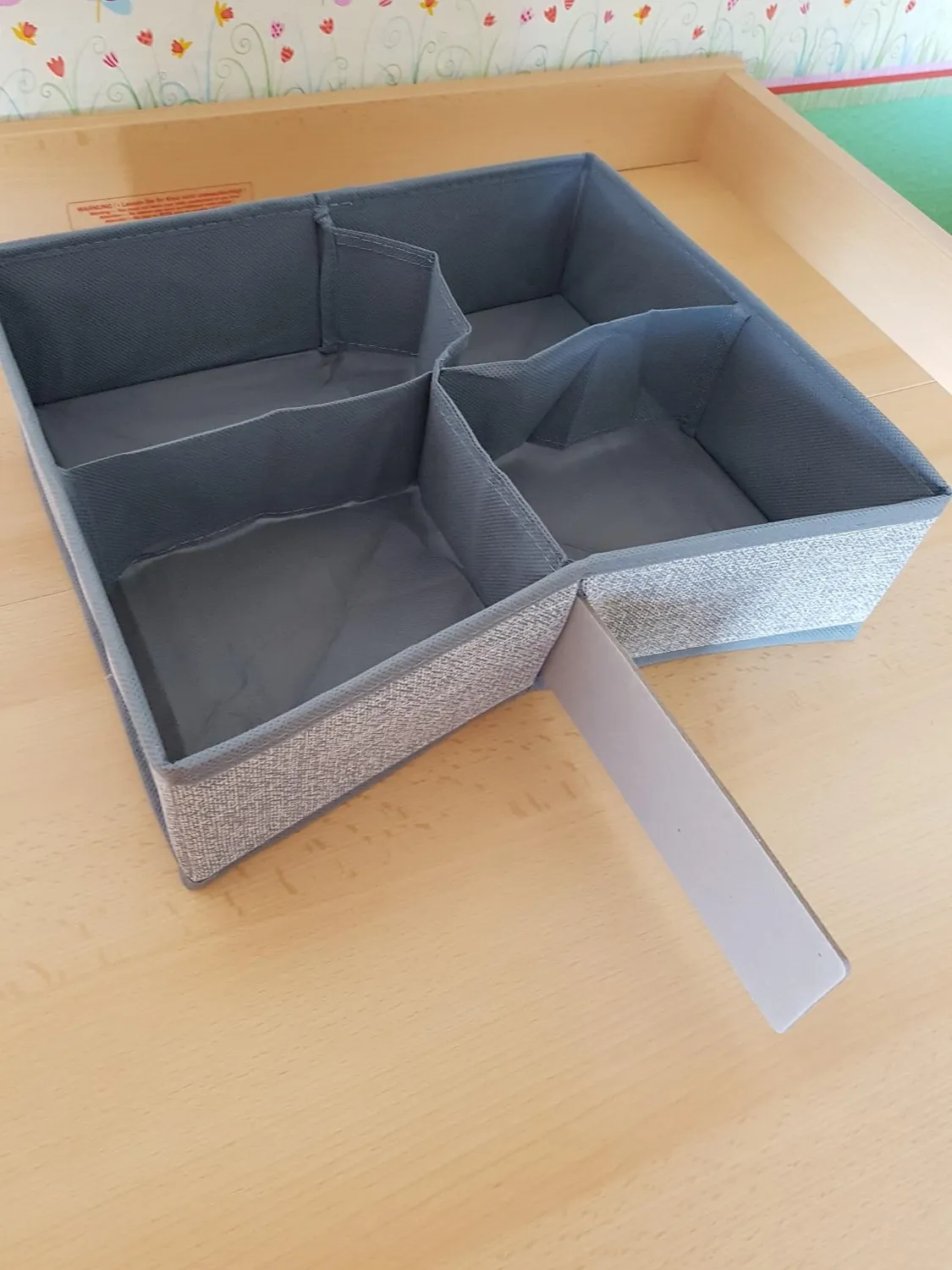 mDesign Aufbewahrungsbox 4er-Set grau Kunststoff leicht