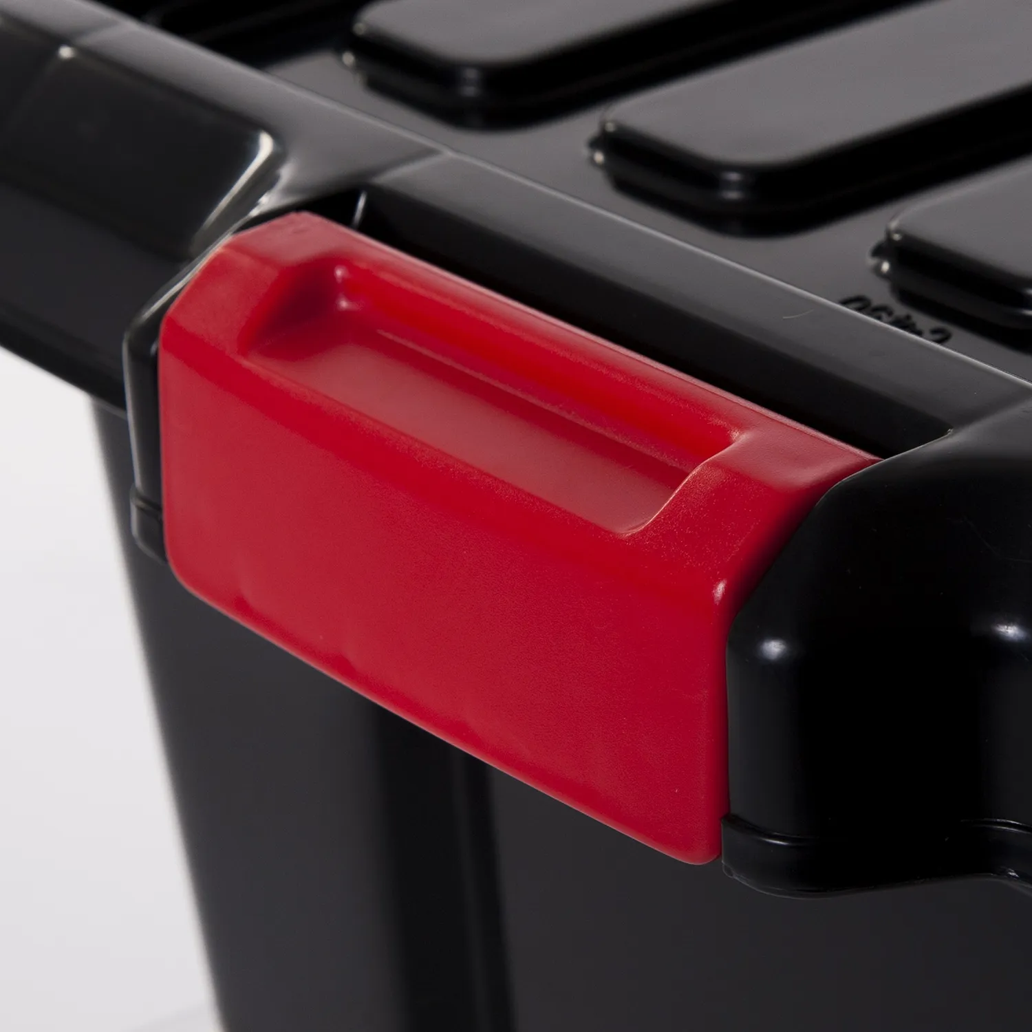 Iris Ohyama SK-430 Aufbewahrungsbox 43L schwarz 3er-Set