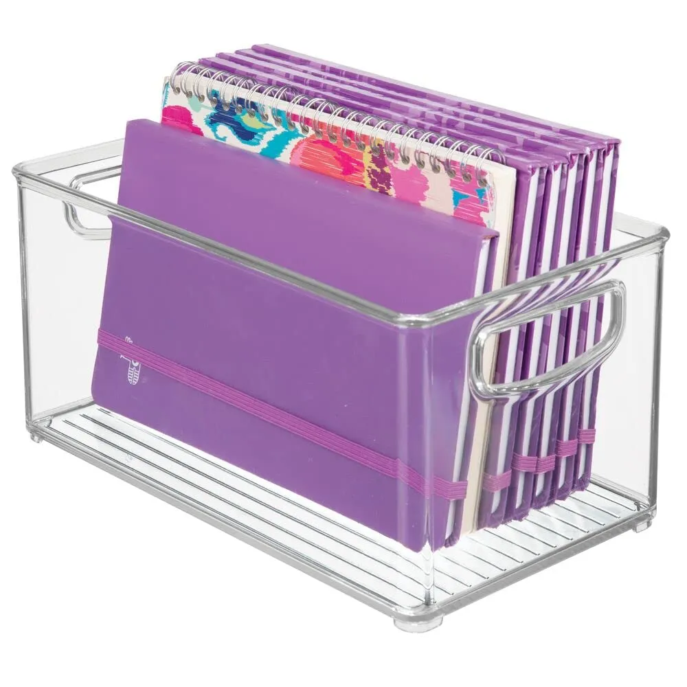 mDesign Schreibtisch Organizer transparent 2er-Set