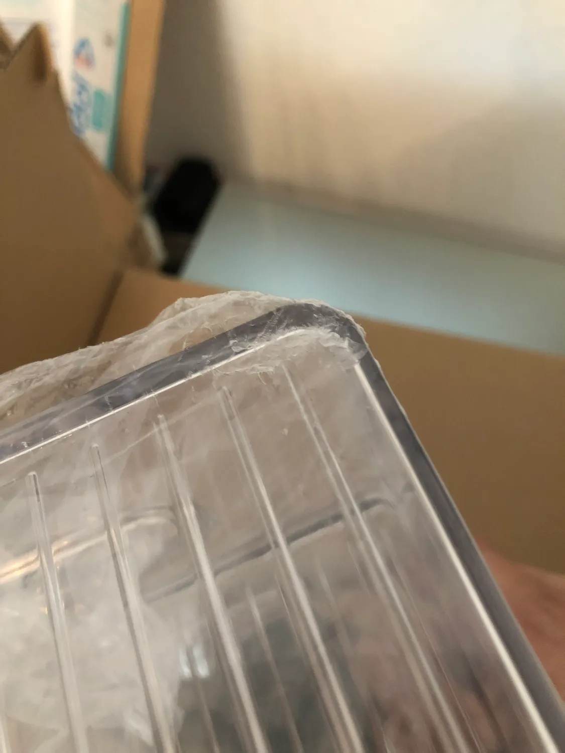 mDesign Aufbewahrungsbehälter 2 Stück transparent BPA-frei
