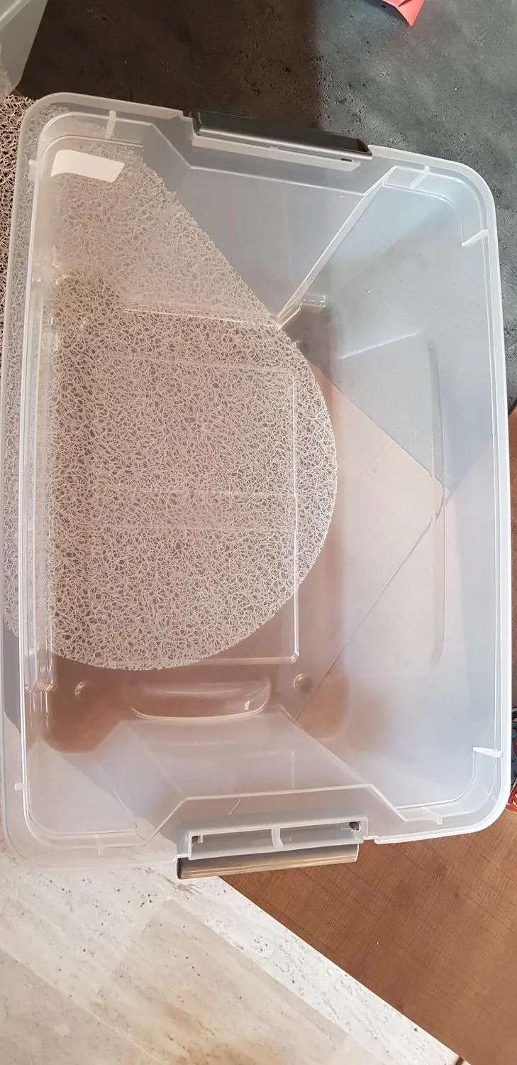 Iris Ohyama NTB-15 Aufbewahrungsbox Silber 15L 3er-Set stapelbar