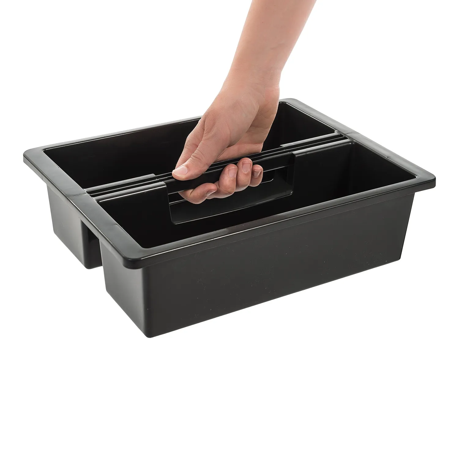 Iris Ohyama STR-M Einsatz M 3er-Set schwarz stapelbar