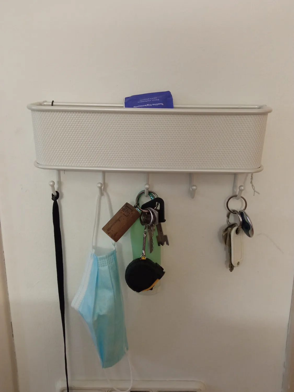 mDesign Wandorganizer Briefhalter weiß Postablage