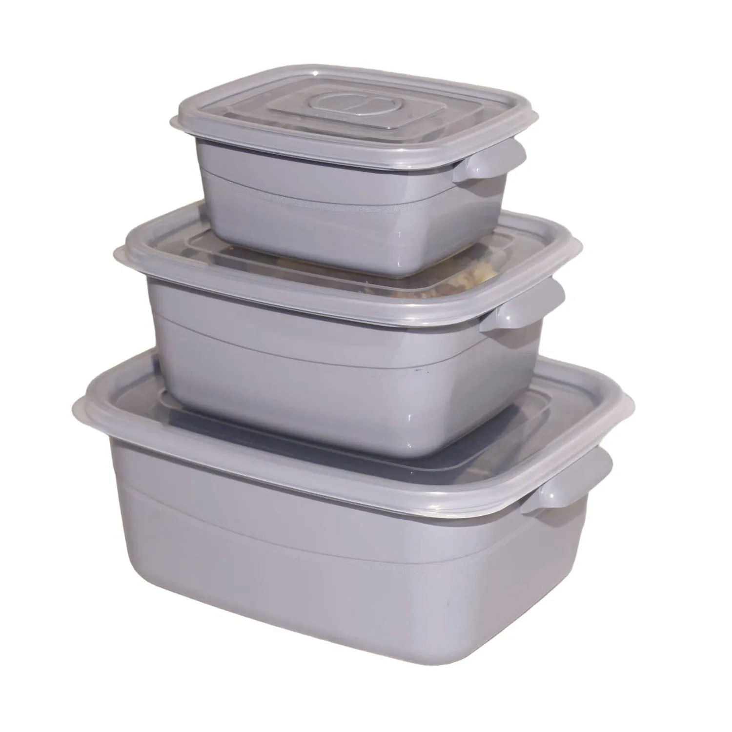astor24 Mikrowellengeschirr 3er Set rund 2L BPA-frei