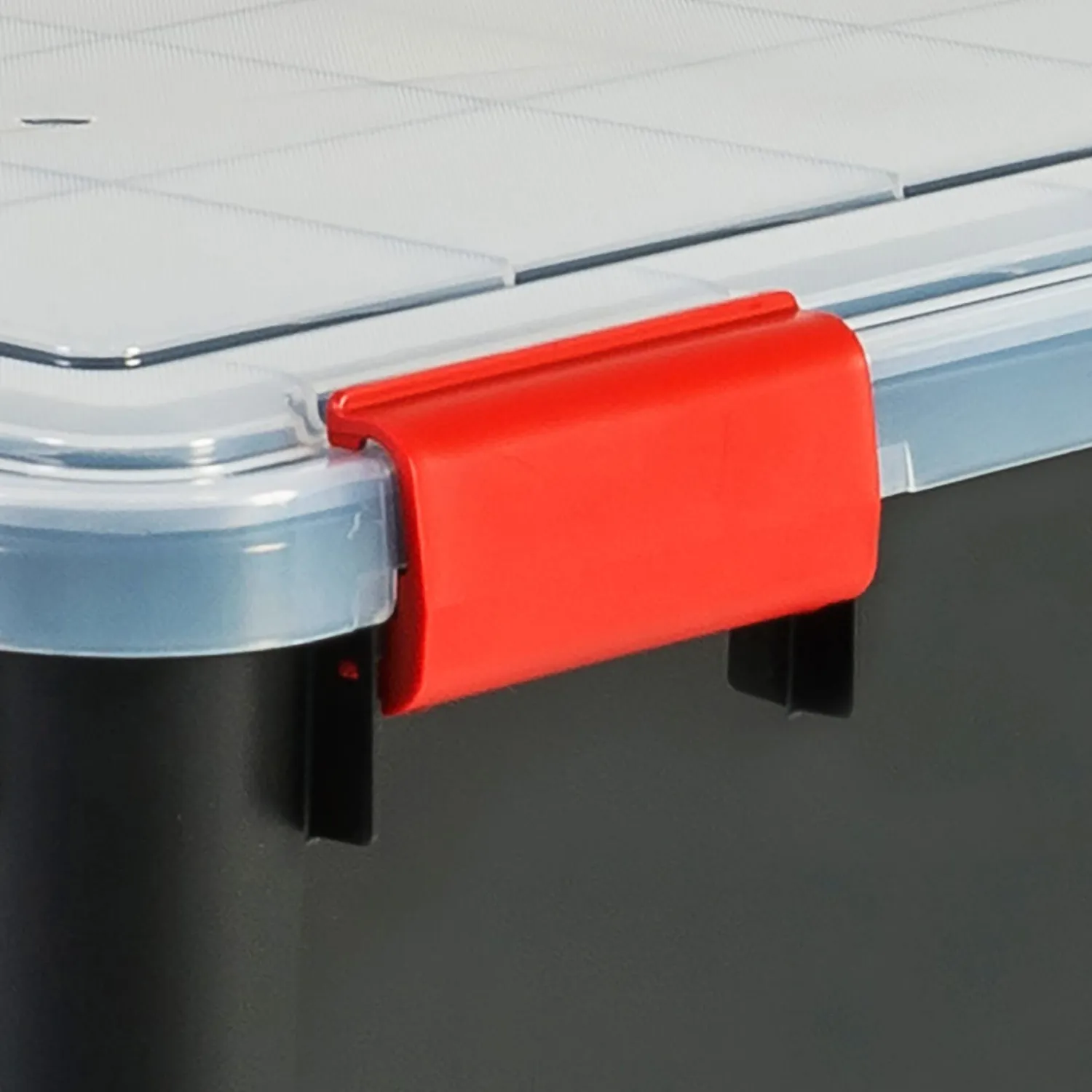 Iris Ohyama AT-LD Aufbewahrungsbox 70L Schwarz 3er