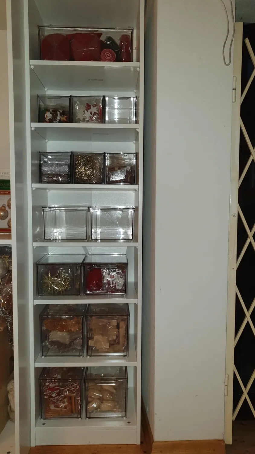 mDesign Schubladenbox Küche Kühlschrank klar