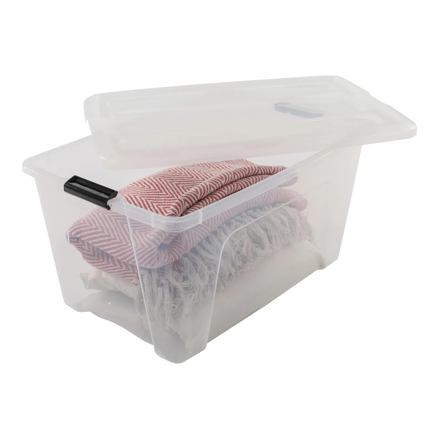 Iris Ohyama NTB-45 Box 45L Klar mit Deckel 2er Set