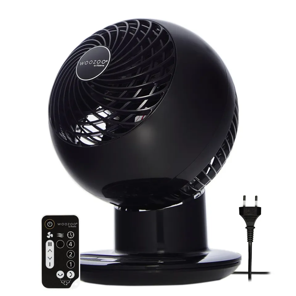 Iris Ohyama Woozoo PCF-SC15T Tischventilator schwarz 30m²