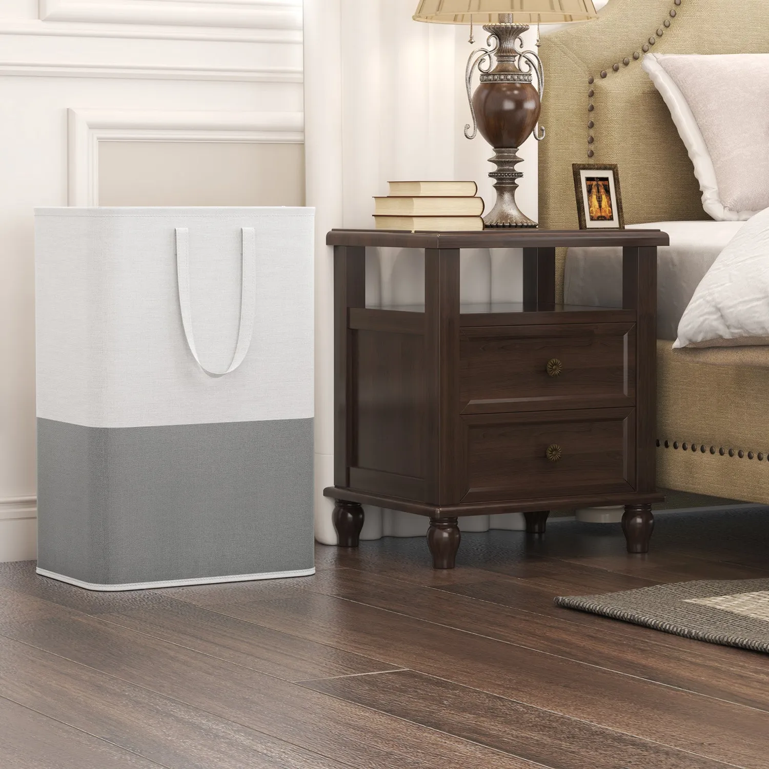 Lifewit 80L Wäschekorb 2x80L faltbar wasserdicht
