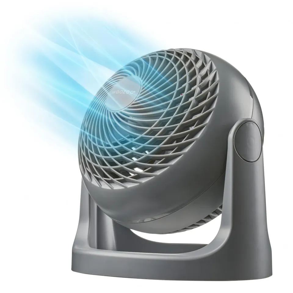 Iris Ohyama Woozoo PCF-HE18 Tischventilator Grau 23m²