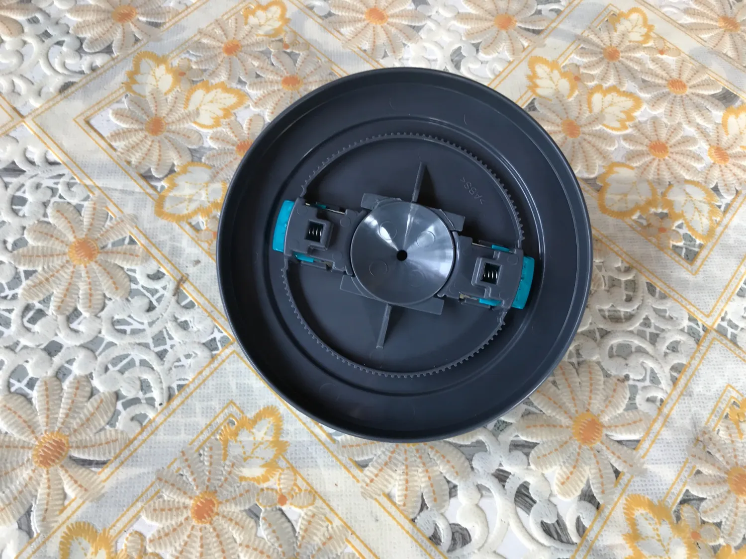 Iris Ohyama KMT-420 Spin Mop grau mit Schleudereimer Set