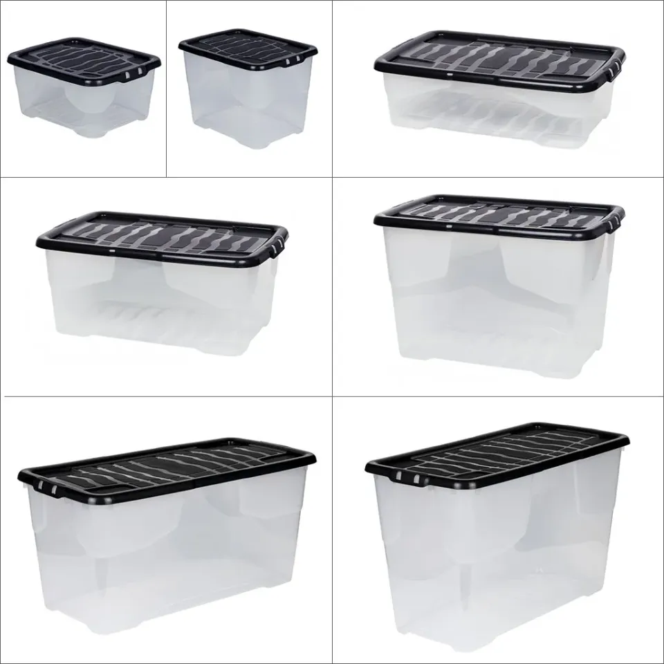 Kreher Curve Aufbewahrungsbox Box 10L transparent Deckel