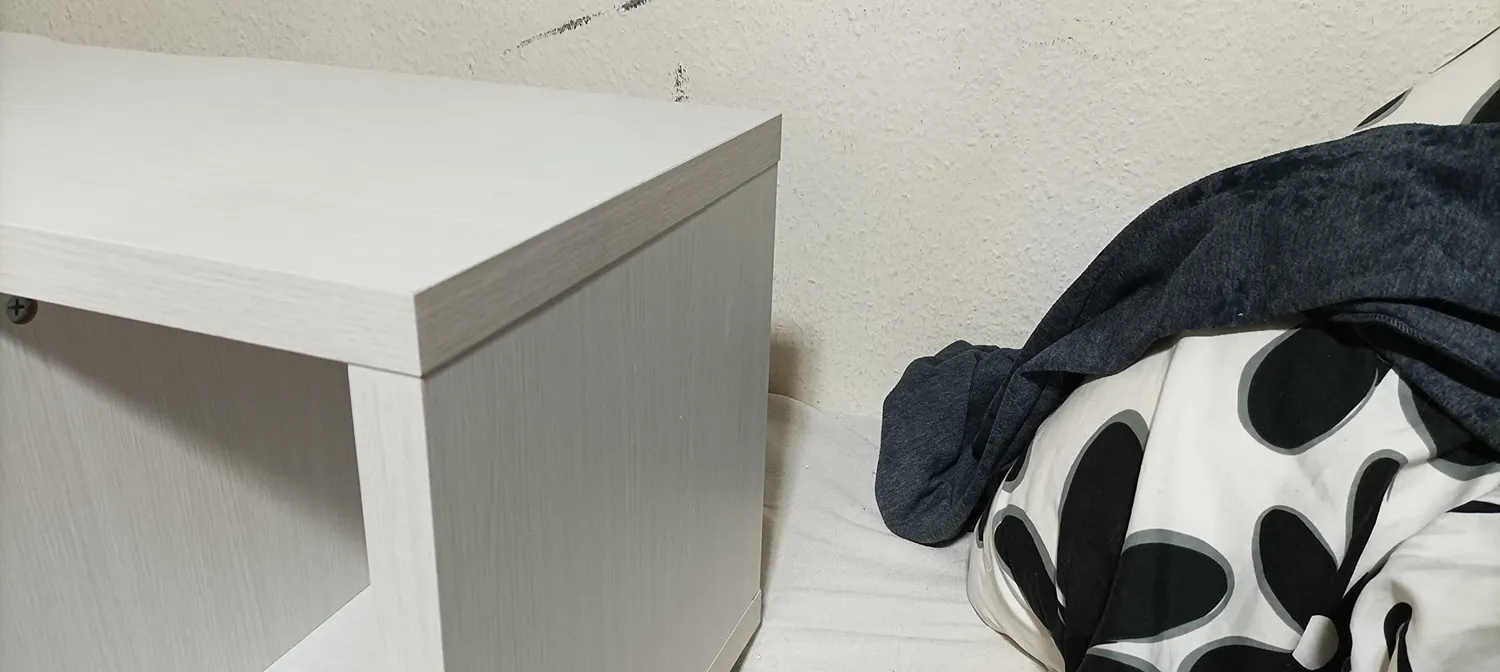 Iris Ohyama OTS-150S Lowboard Eiche Weiß 65 Zoll