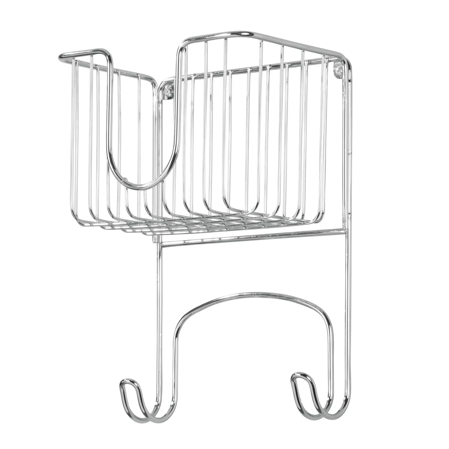 mDesign Bügelbretthalter Wand silber Metall