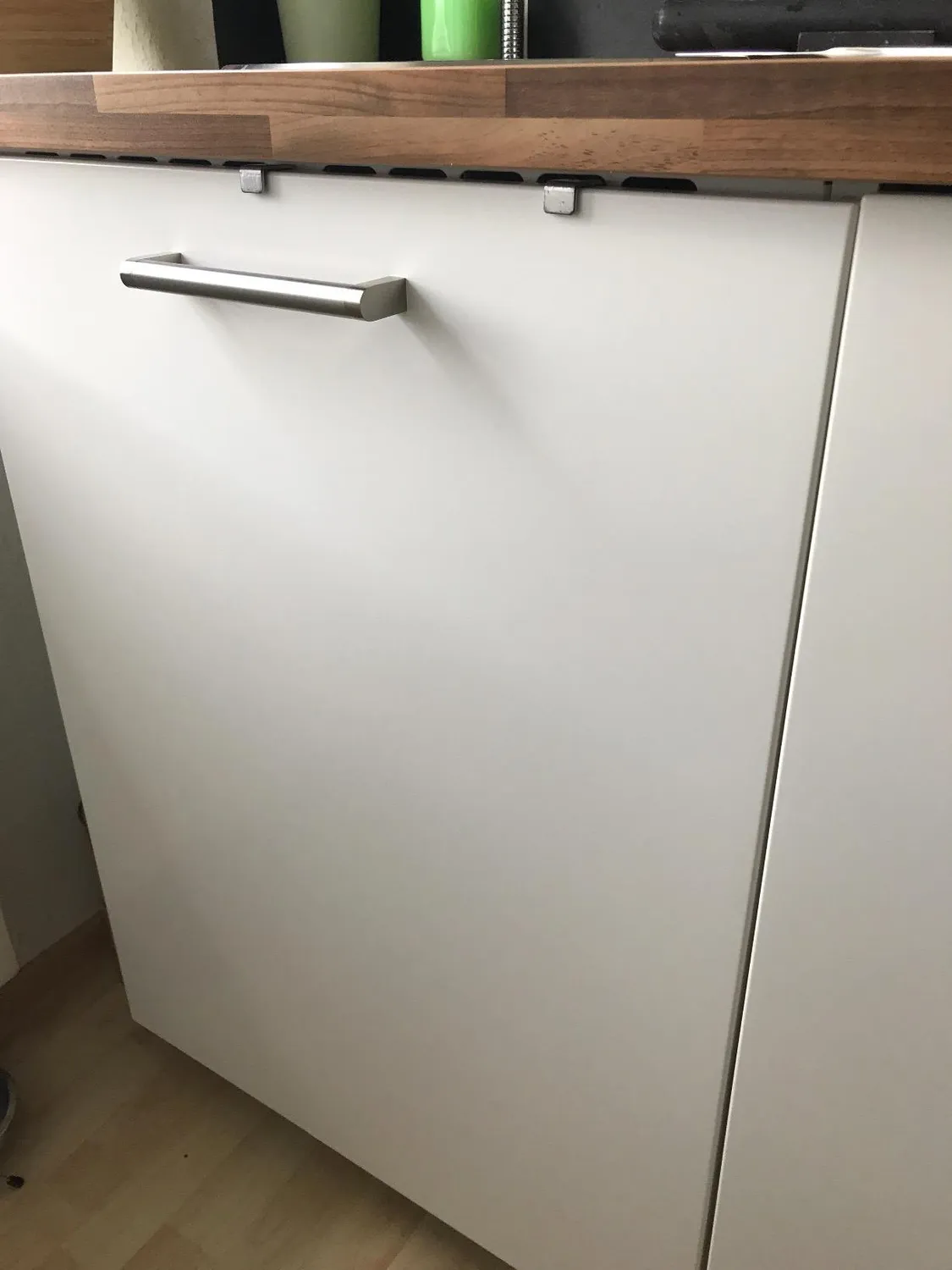 mDesign Hängekorb Schranktür Metallkorb silber
