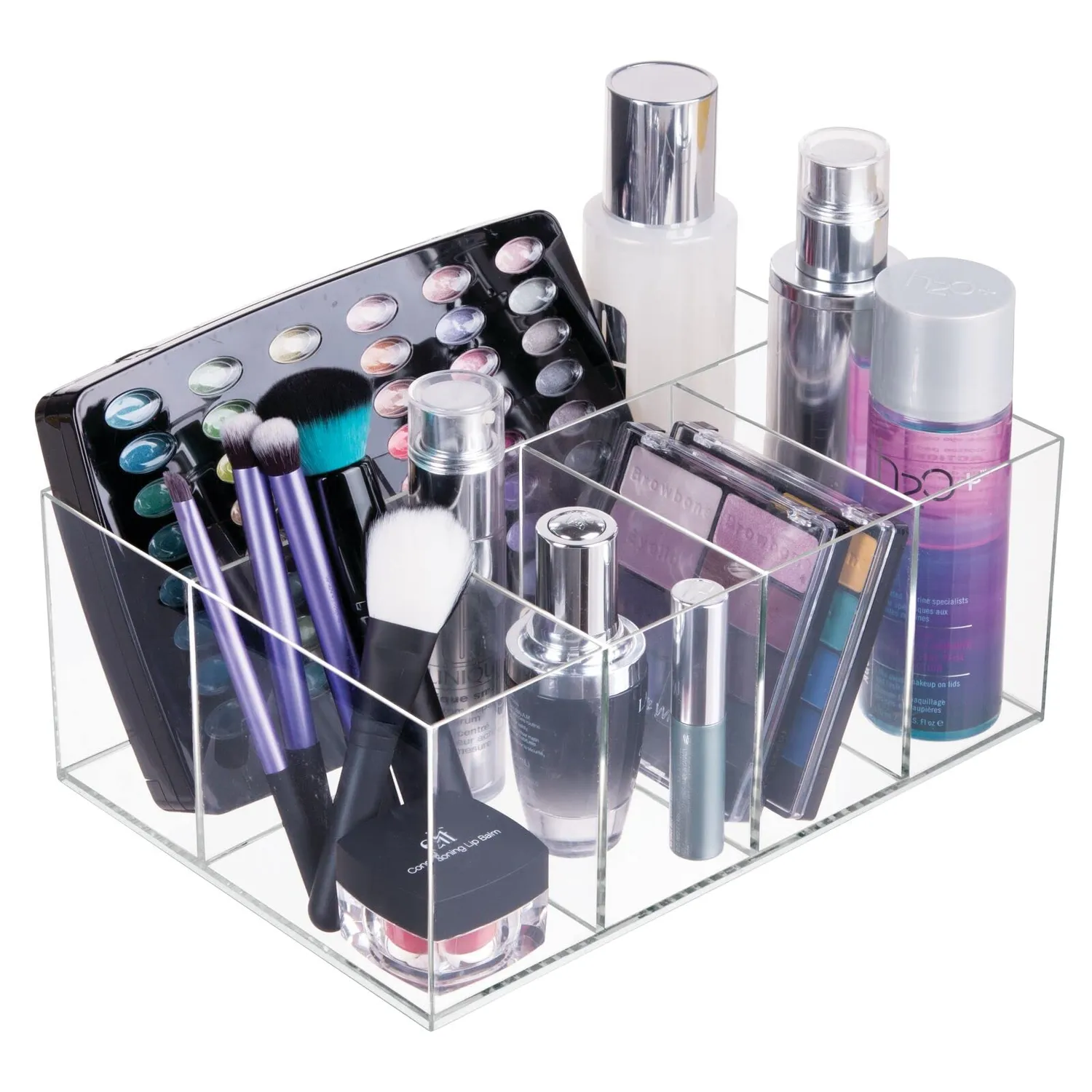mDesign 8416MDCEU Kosmetik Organizer transparent 5 Fächer
