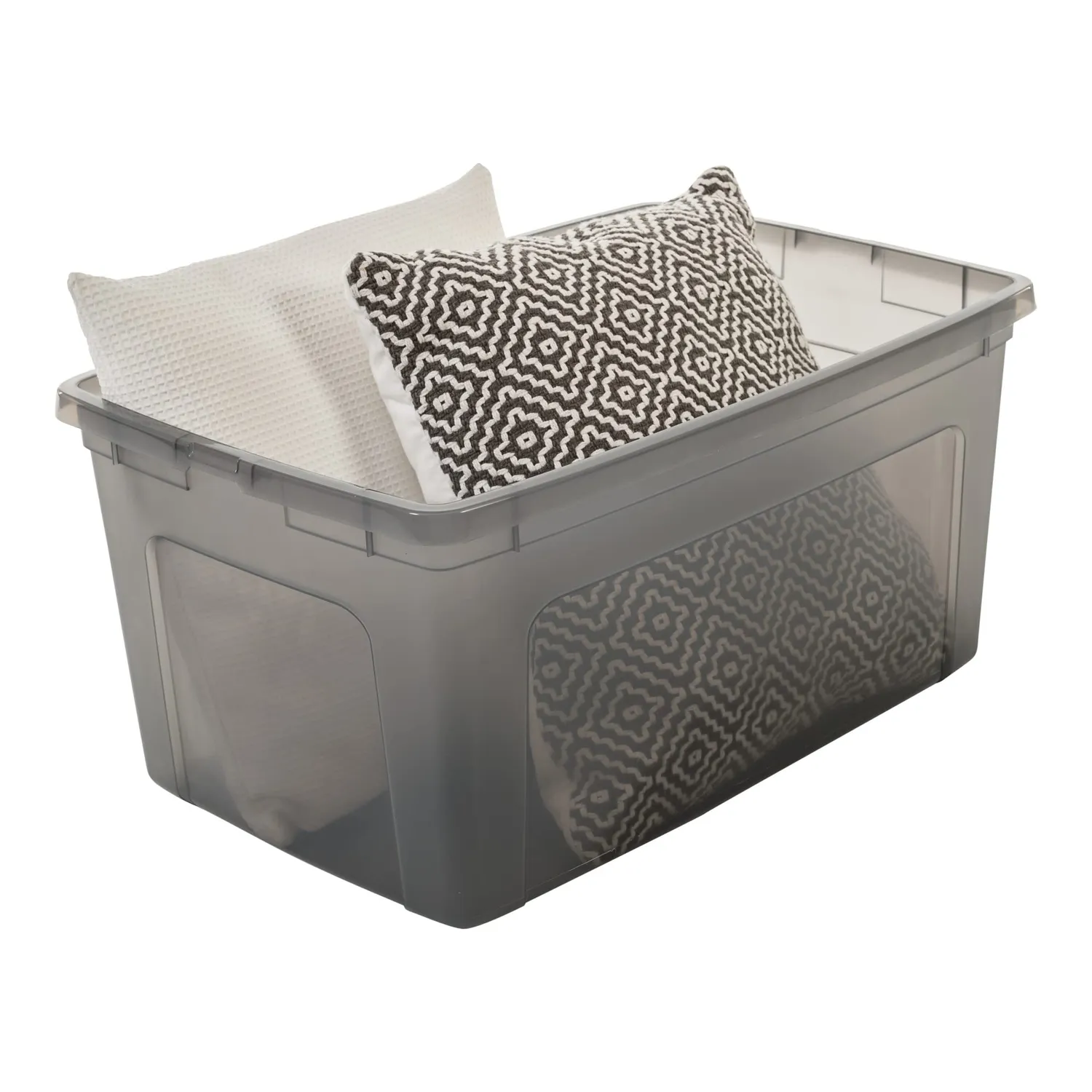 Iris Ohyama MCB-50 Aufbewahrungsbox 50L 5er-Set grau