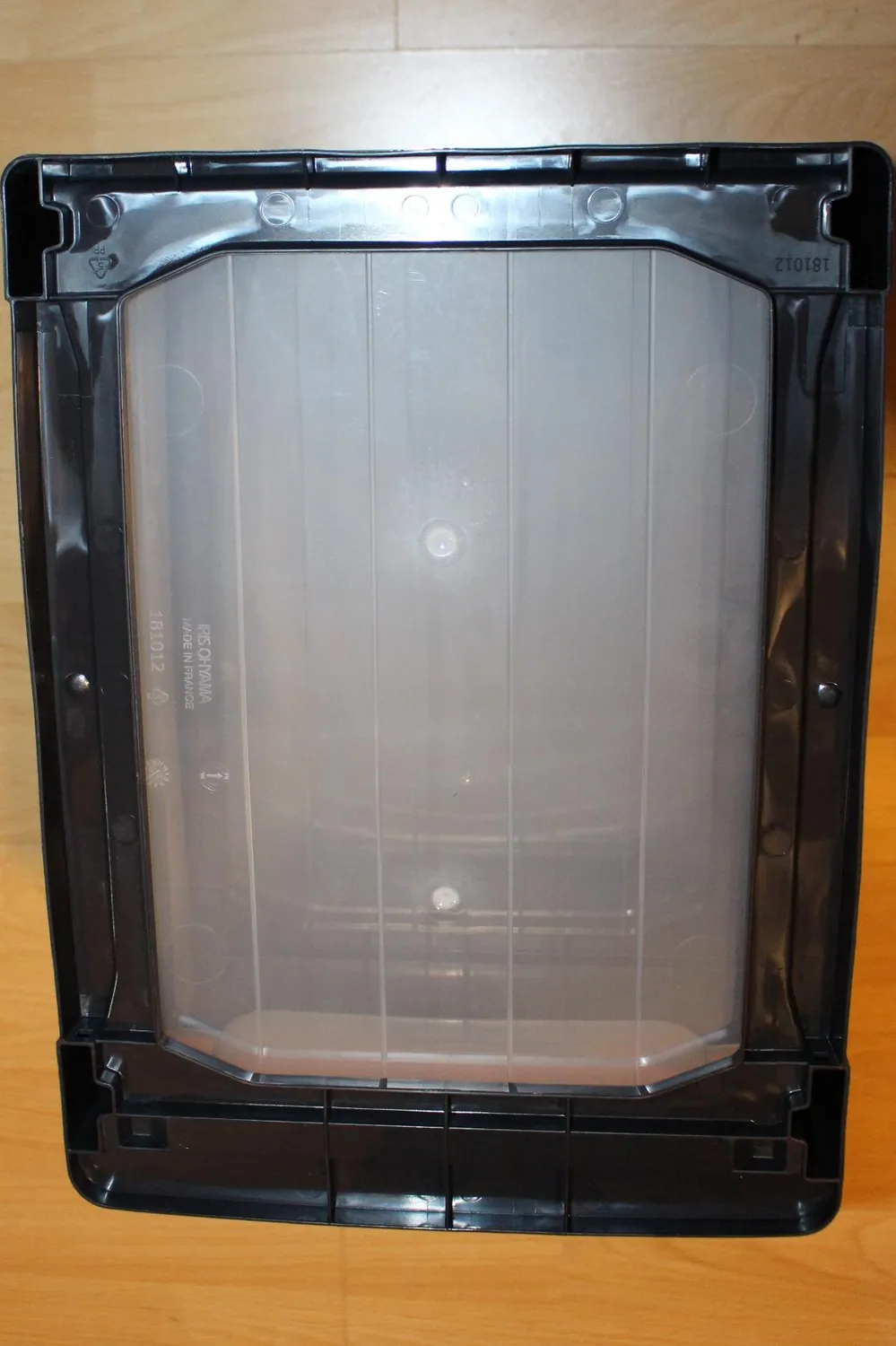 Iris Ohyama Organizer Chest OCH-2021 Schubladenbox Schwarz Mix A4