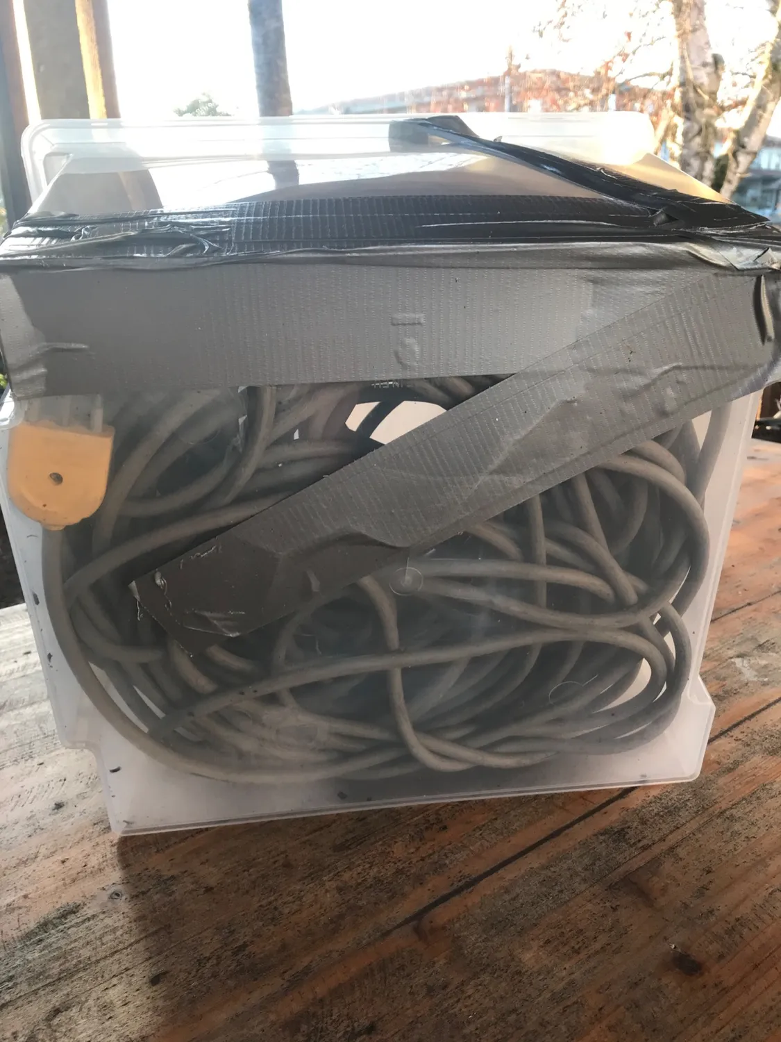 Iris Ohyama USB-M Aufbewahrungsbox 30L 6er Set transparent