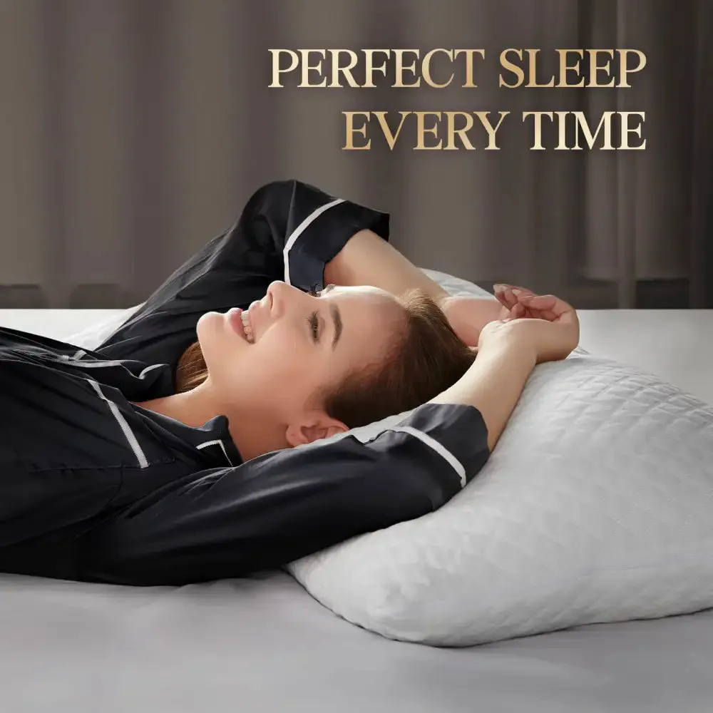 Lifewit Kopfkissen Queen Memory Foam Kühlend