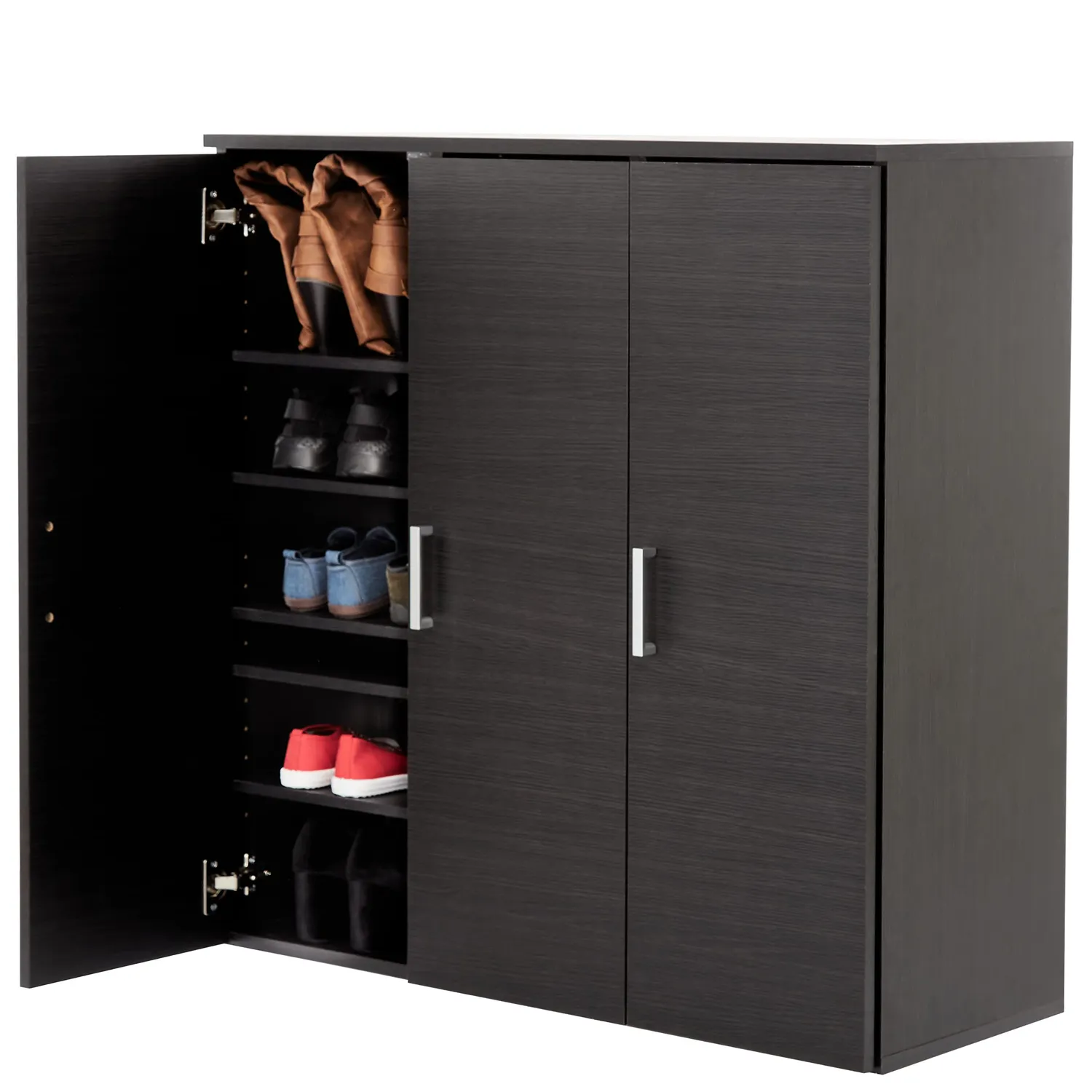 Iris Ohyama SR-6035 Schuhschrank 18 Paare hellbraun Holz