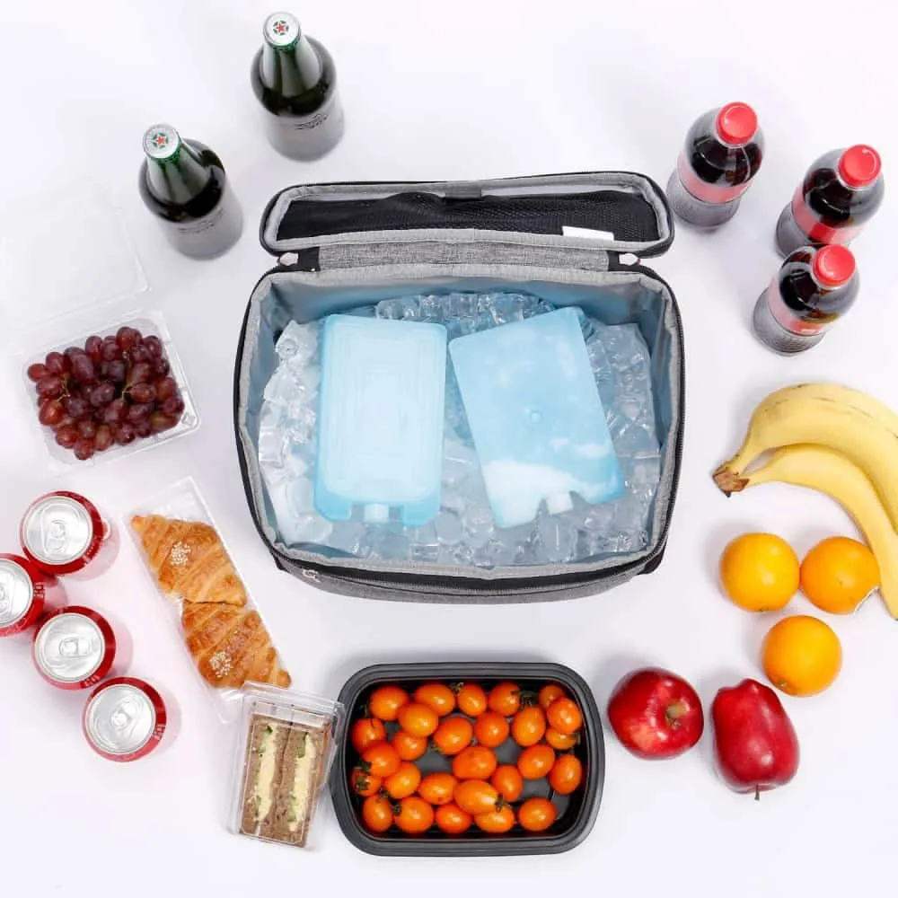 Lifewit Kühlrucksack 24L Cooler Backpack Grau Oxford Picknick